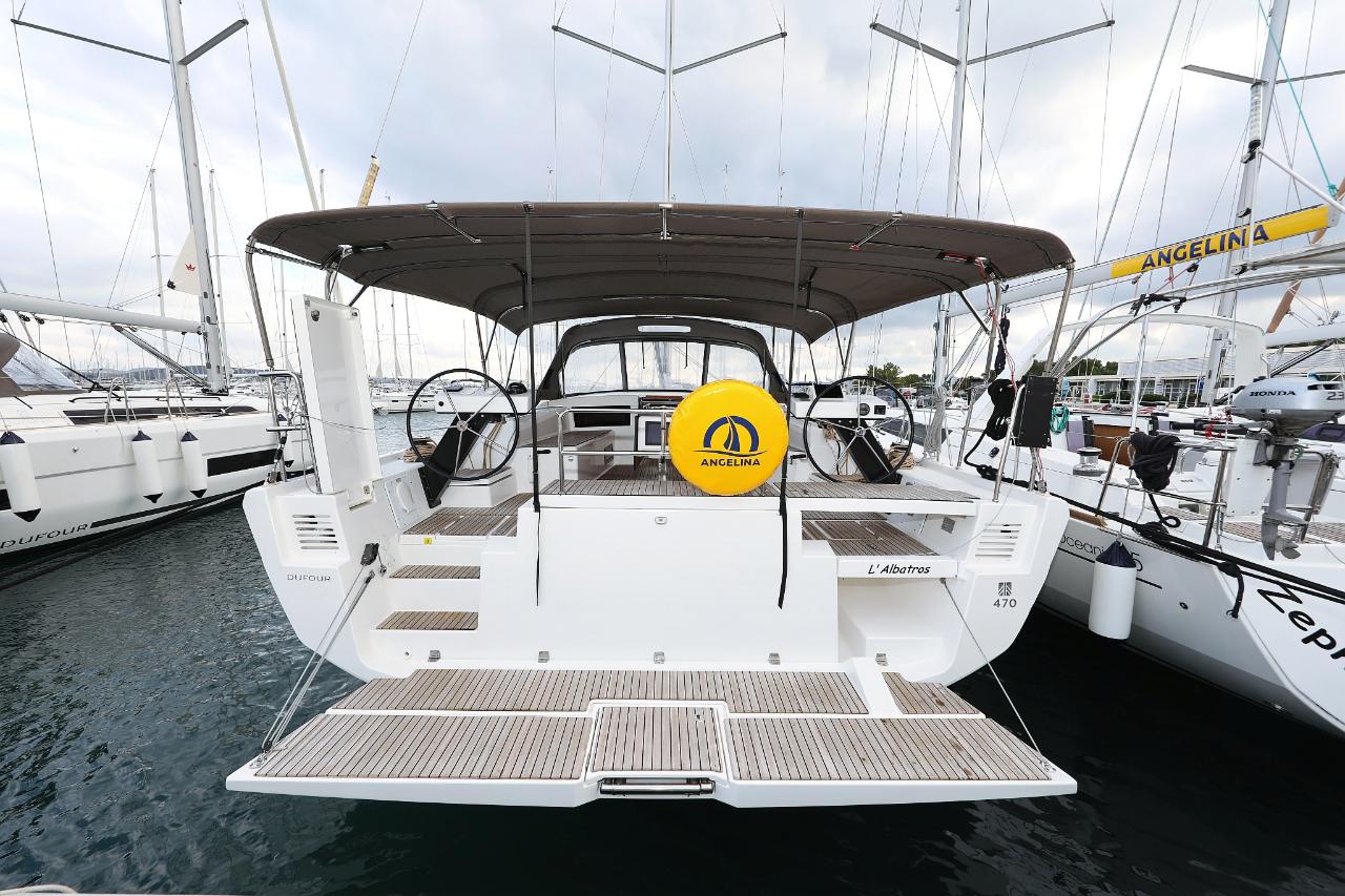 Najam Dufour 470 - 4 cab. "L'Albatros" u destinaciji Trogir | Nautilus - Slika 3