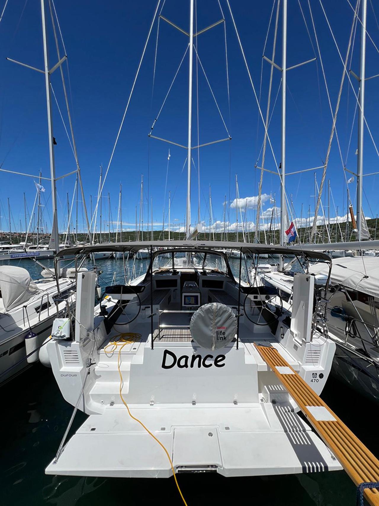 Noleggio Dufour 470 - 5 cab. "Dance" a Punat | Nautilus - Slika 3