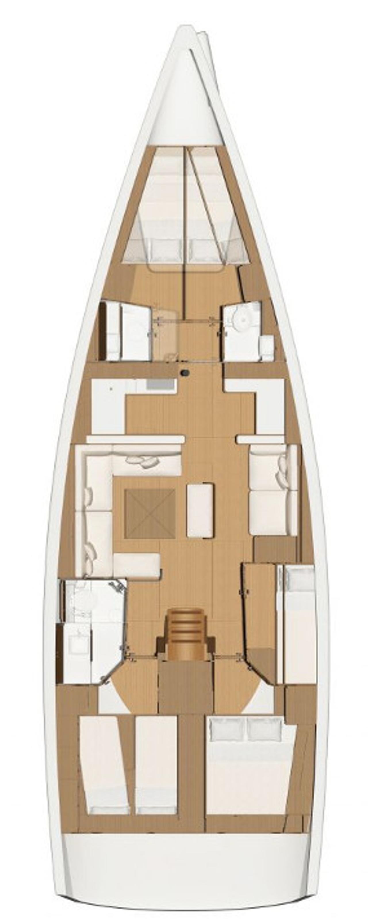 Noleggio Dufour 520 GL "Lateja" a Trogir | Nautilus - Slika 2