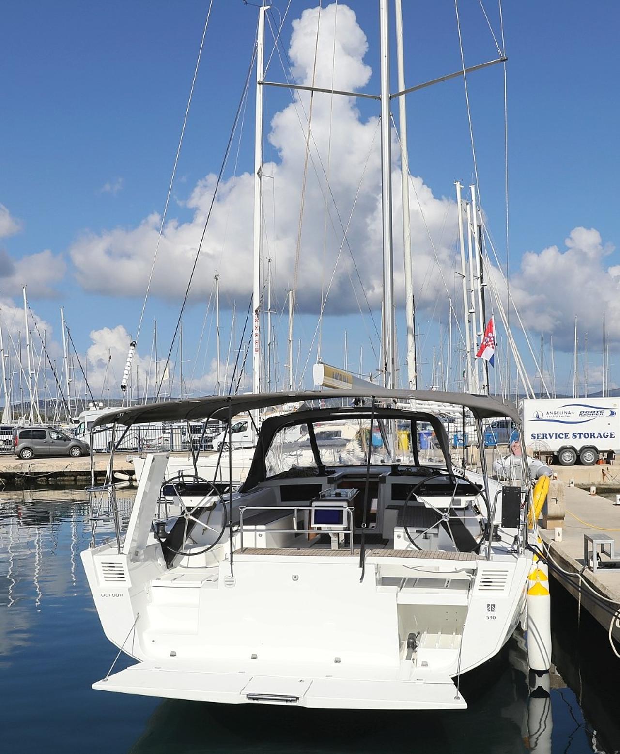 Charter Dufour 530 - 5 + 1 cab. "Blue Therapy" in Biograd na Moru | Nautilus - Slika 3