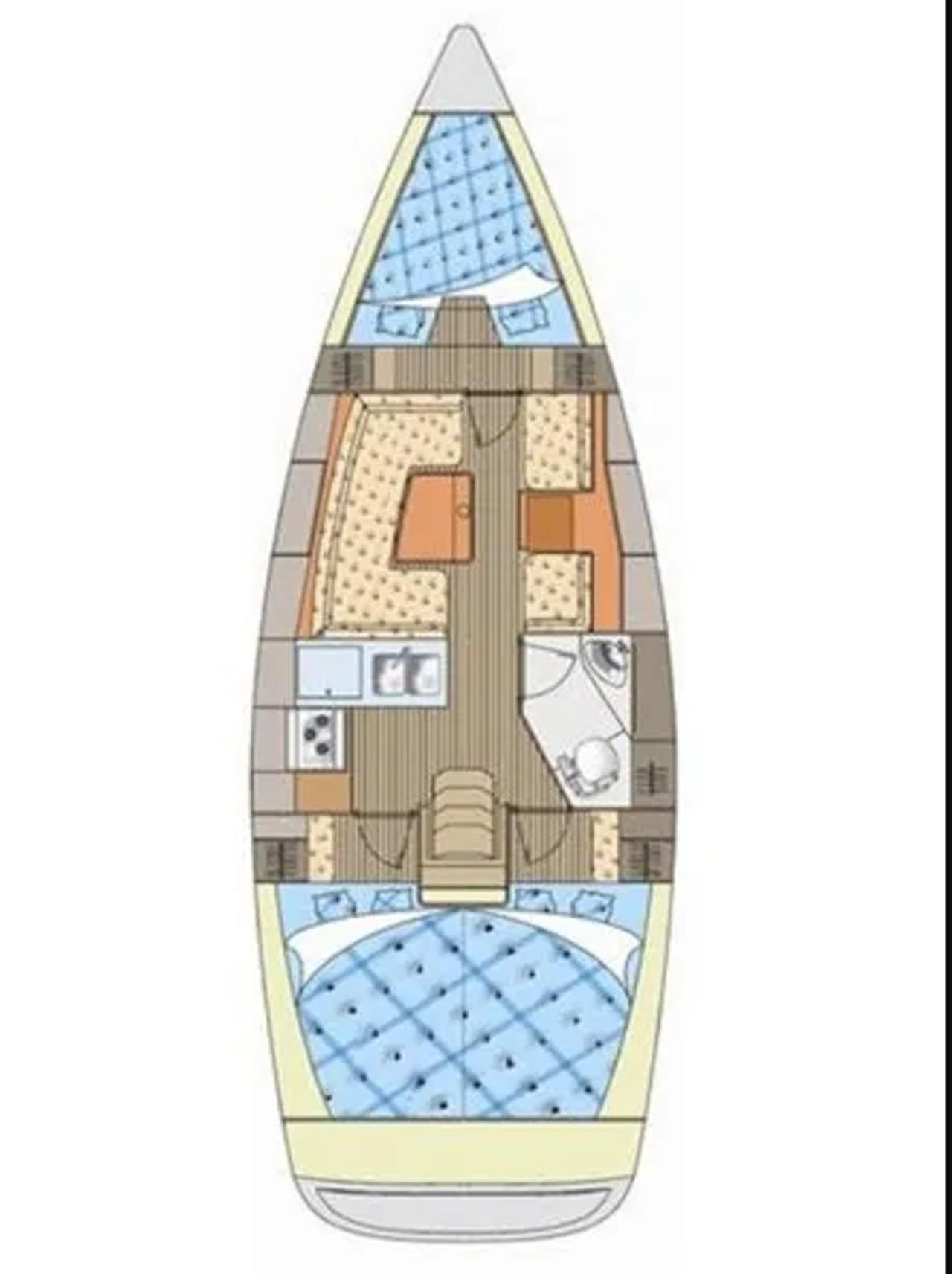 Noleggio Elan 344 Impression "Patriot" a Mali Lošinj | Nautilus - Slika 2