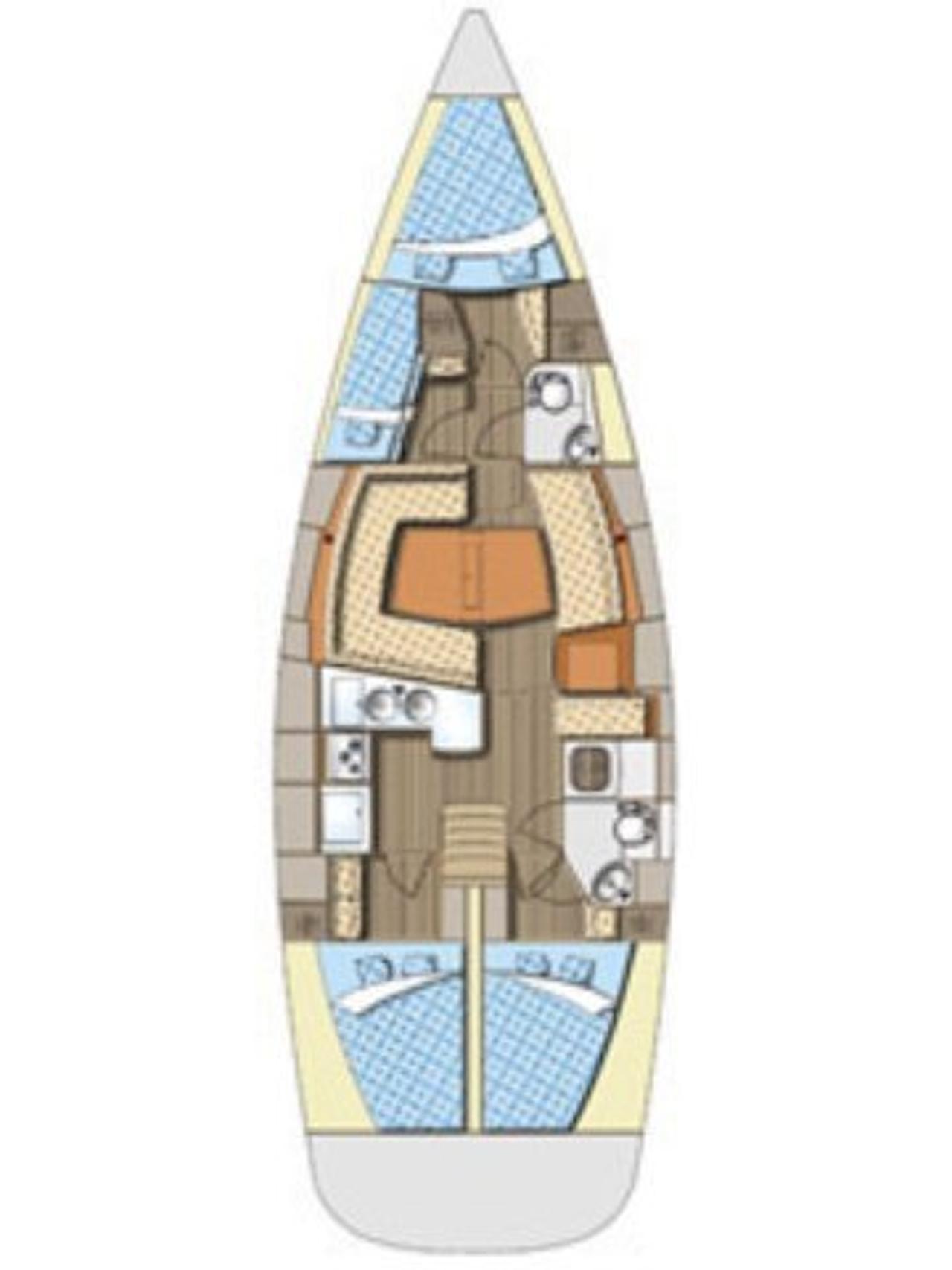 Noleggio Elan 434 Impression "Aquaholic" a Pula | Nautilus - Slika 2