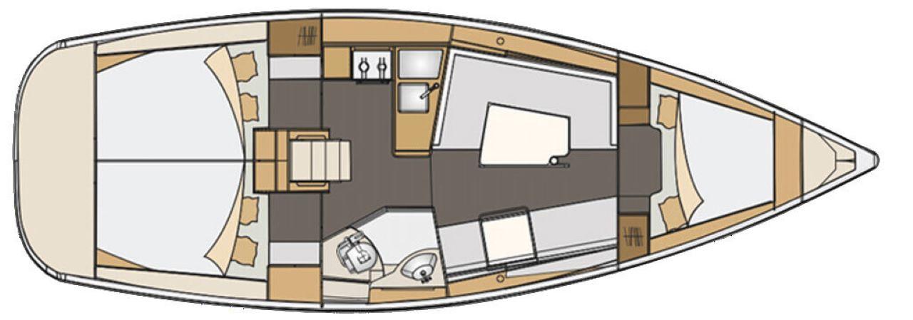 Noleggio Elan Impression 35 "Arashi" a Punat | Nautilus - Slika 2