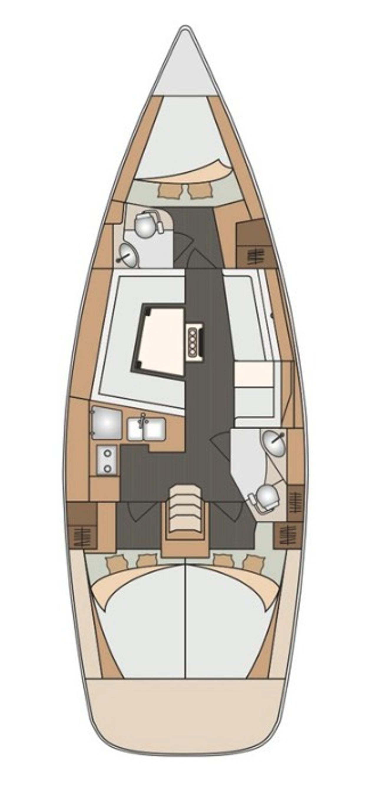 Noleggio Elan Impression 40 "Pasithea" a Primošten | Nautilus - Slika 2