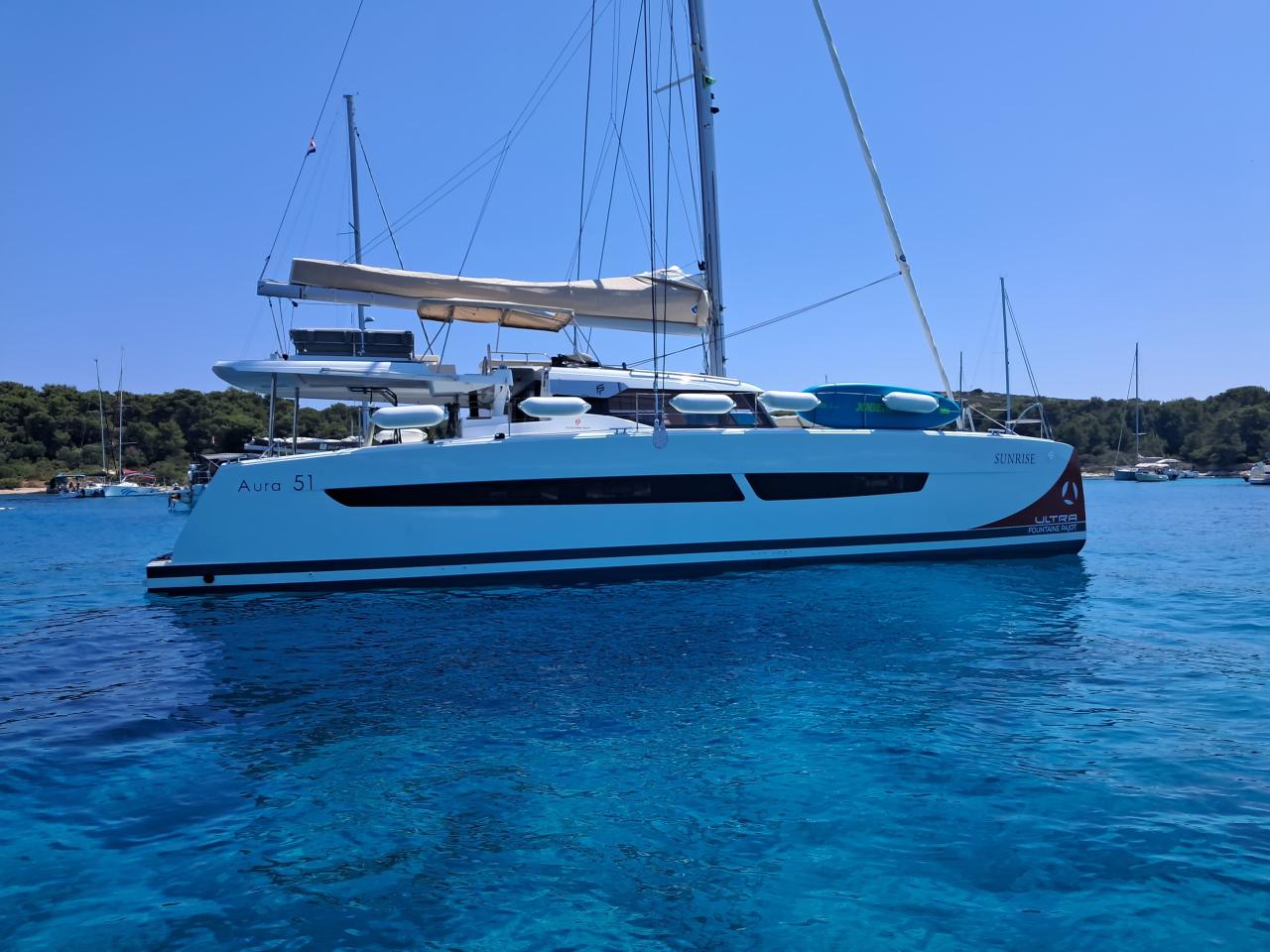 Noleggio Fountaine Pajot Aura 51 - 5 + 1 cab. "Sunrise" a Seget Donji | Nautilus - Slika 3