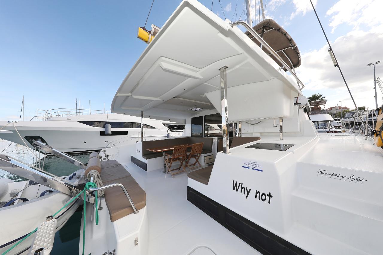 Noleggio Fountaine Pajot Lucia 40 - 4 cab. "Why Not" a Trogir | Nautilus - Slika 4