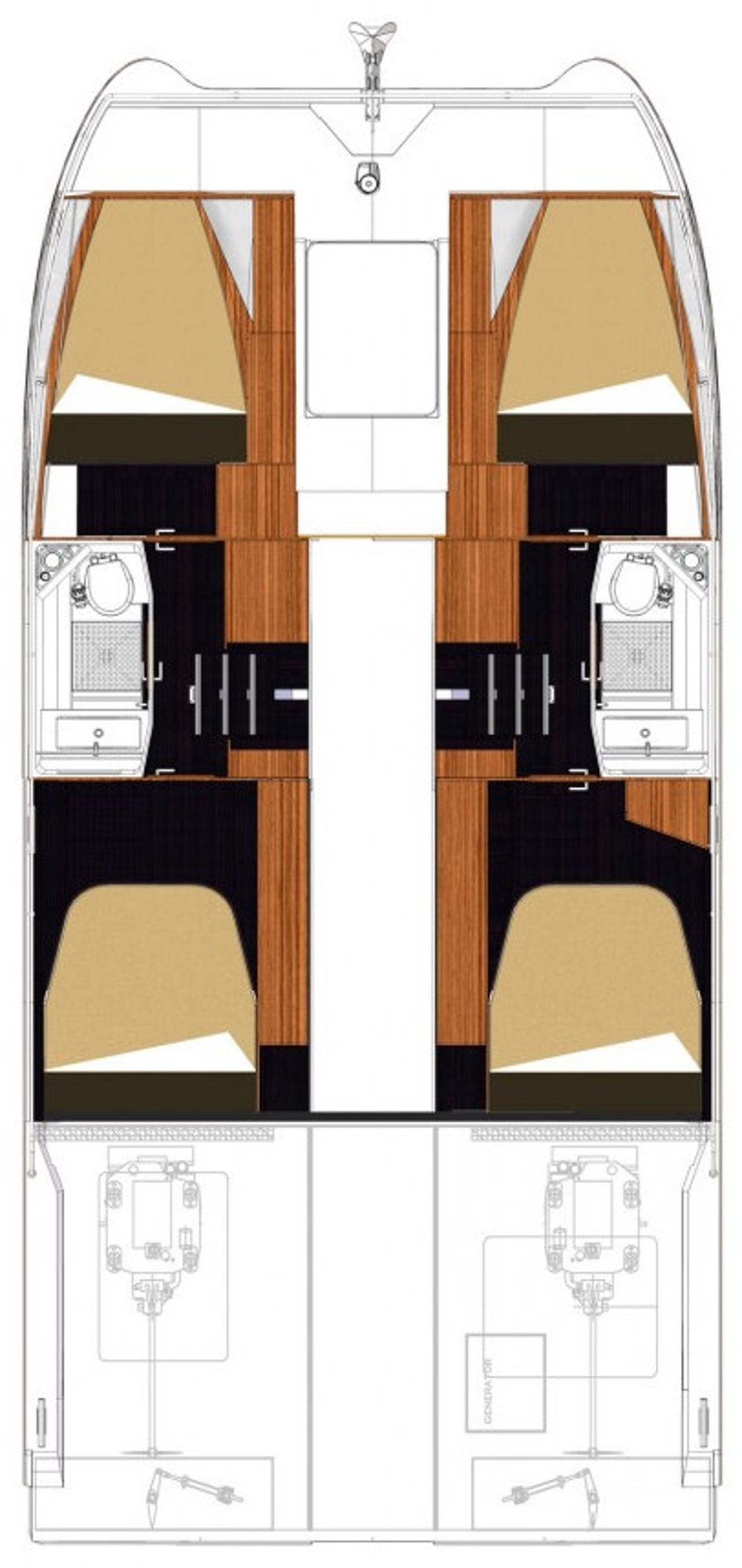 Noleggio Fountaine Pajot MY 37 "Dream Star" a Trogir | Nautilus - Slika 2