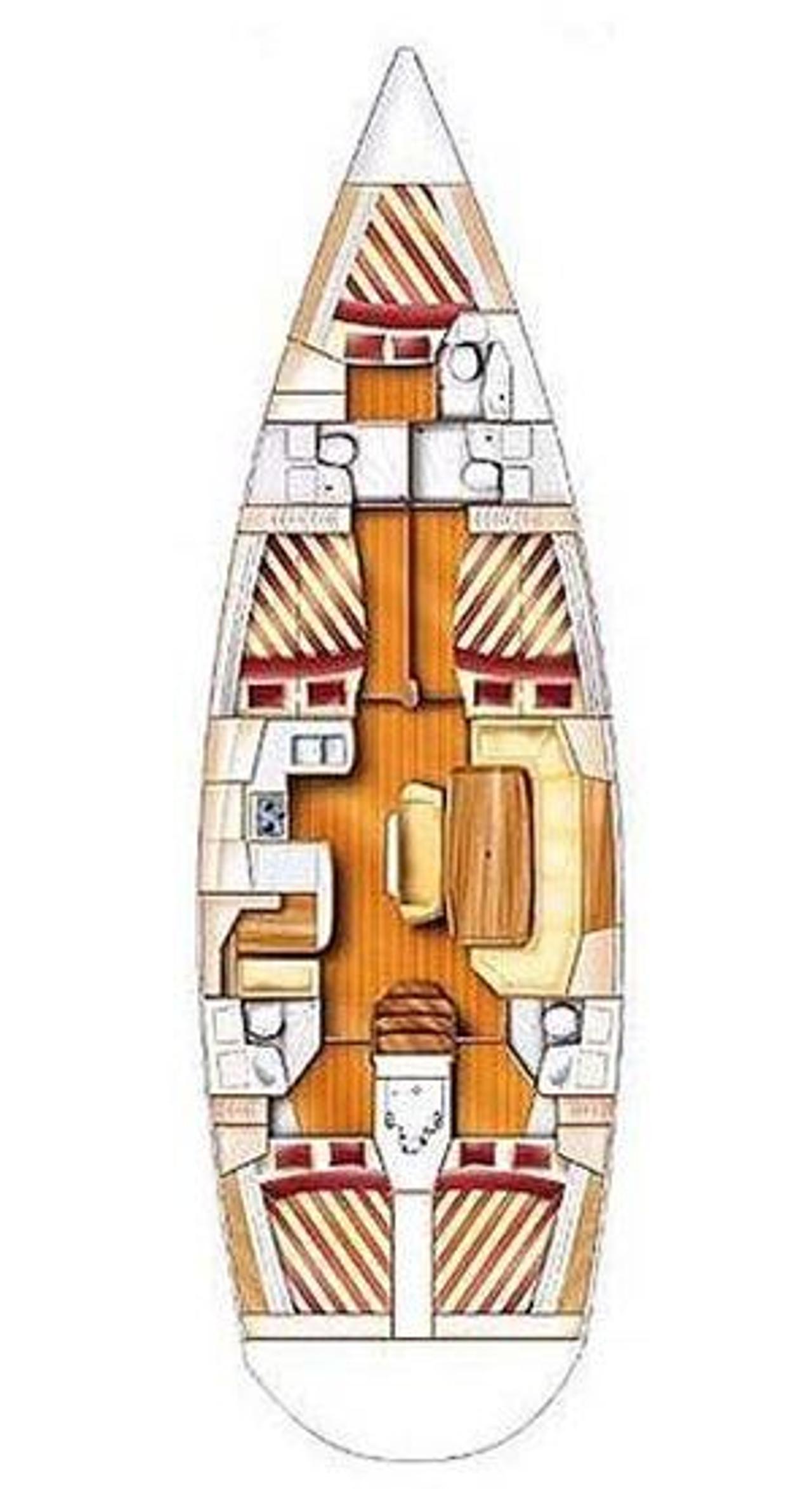 Noleggio Gib Sea 51 "Paško I" a Trogir | Nautilus - Slika 2