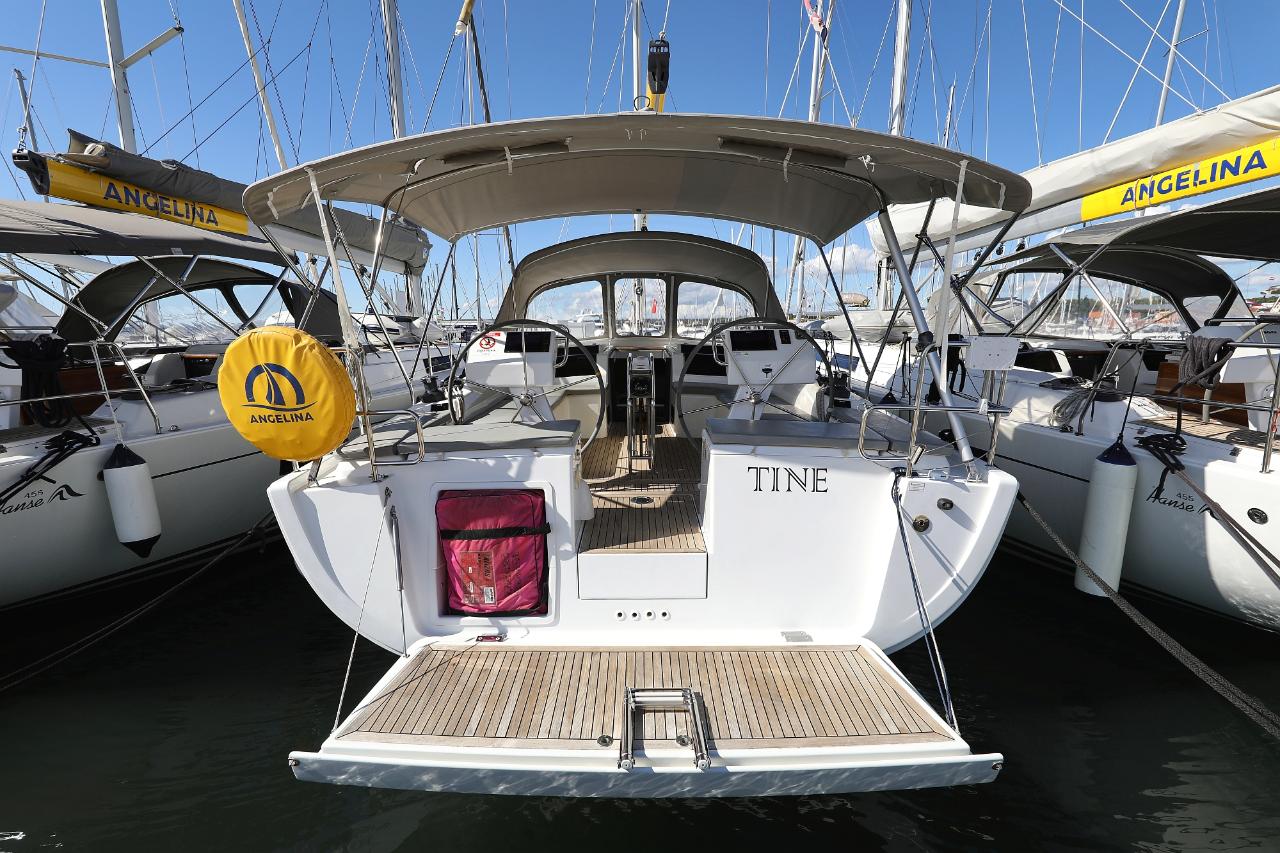 Najam Hanse 455 "Tine" u destinaciji Biograd na Moru | Nautilus - Slika 3