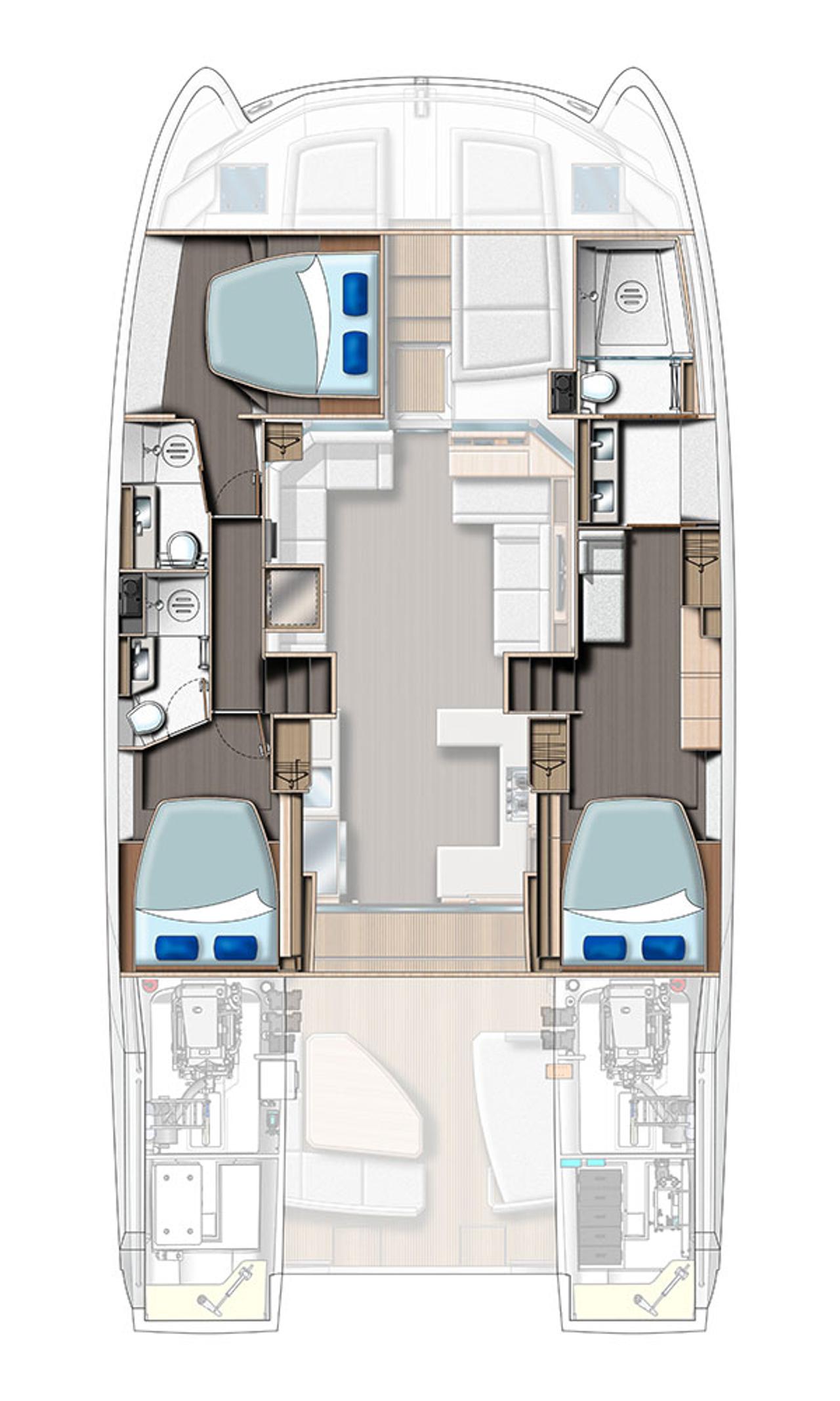 Najam Leopard 53 - OW "Good Vibes" u destinaciji Rogoznica | Nautilus - Slika 2