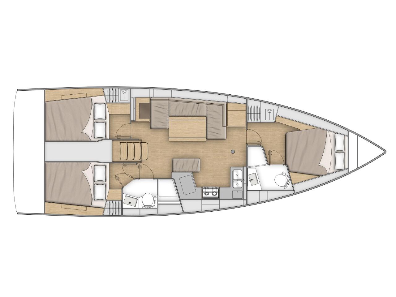 Charter Oceanis 40.1 - 3 cab. "Kelani" in Medulin | Nautilus - Slika 2