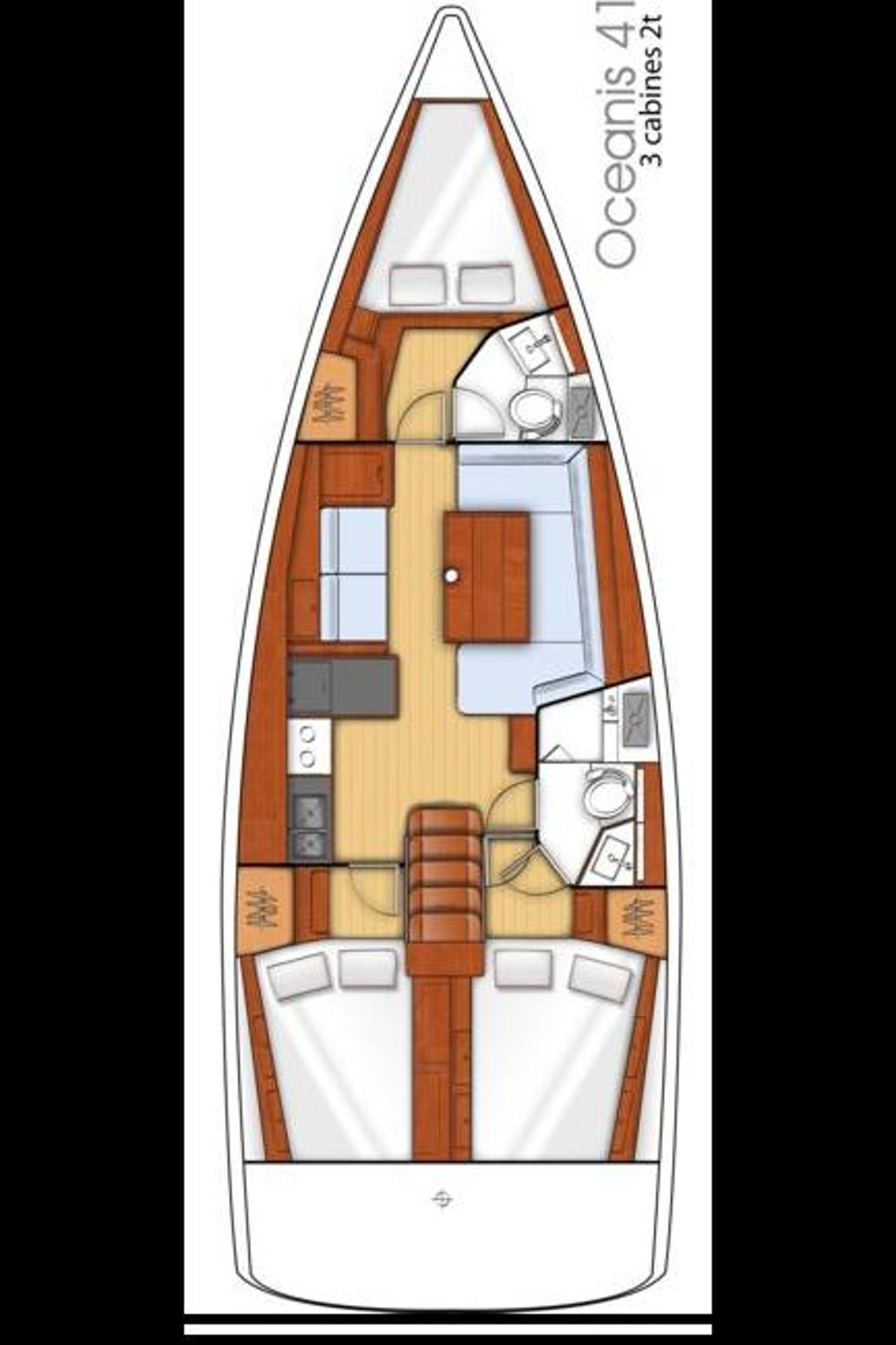 Najam Oceanis 41 "Zyntha" u destinaciji Sukošan | Nautilus - Slika 2