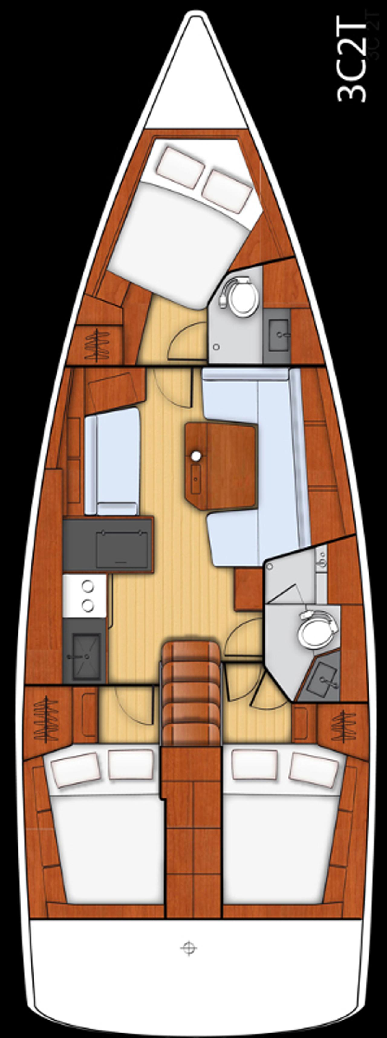 Najam Oceanis 41.1 "Dream Course" u destinaciji Vodice | Nautilus - Slika 2