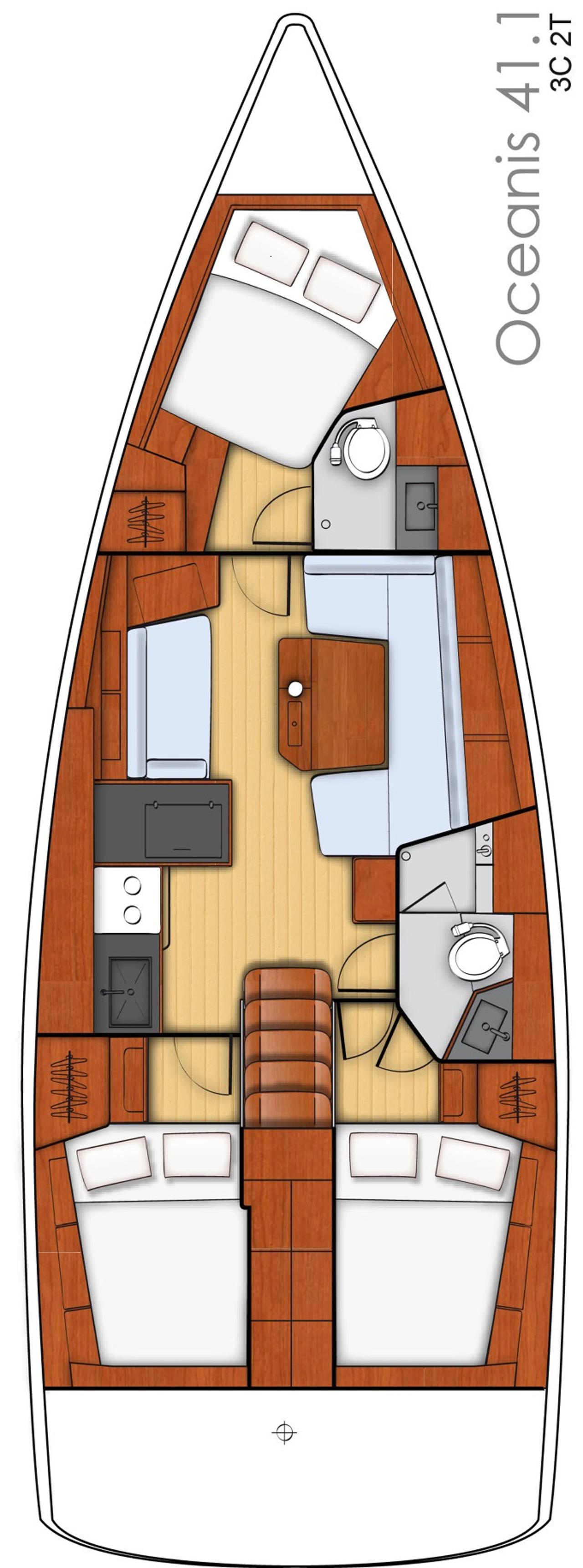 Najam Oceanis 41.1 "Luxa" u destinaciji Split | Nautilus - Slika 2