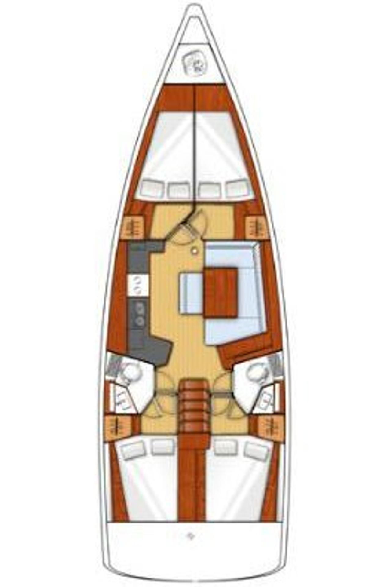 Noleggio Oceanis 45 - 4 cab. "Zephyra" a Sukošan | Nautilus - Slika 2
