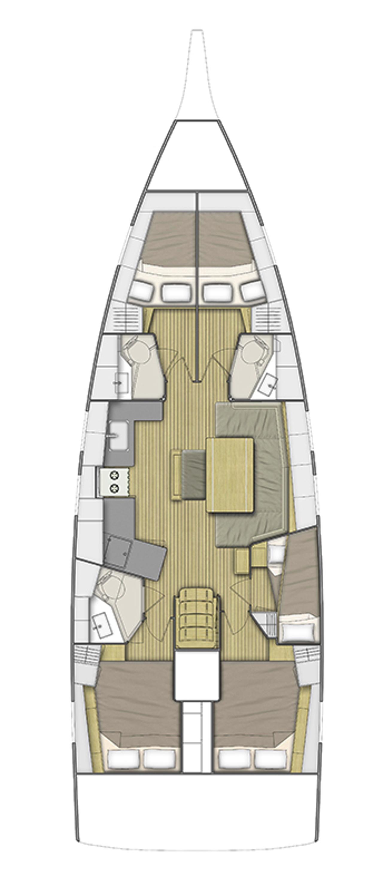 Najam Oceanis 46.1 "Princess Mia" u destinaciji Split | Nautilus - Slika 2