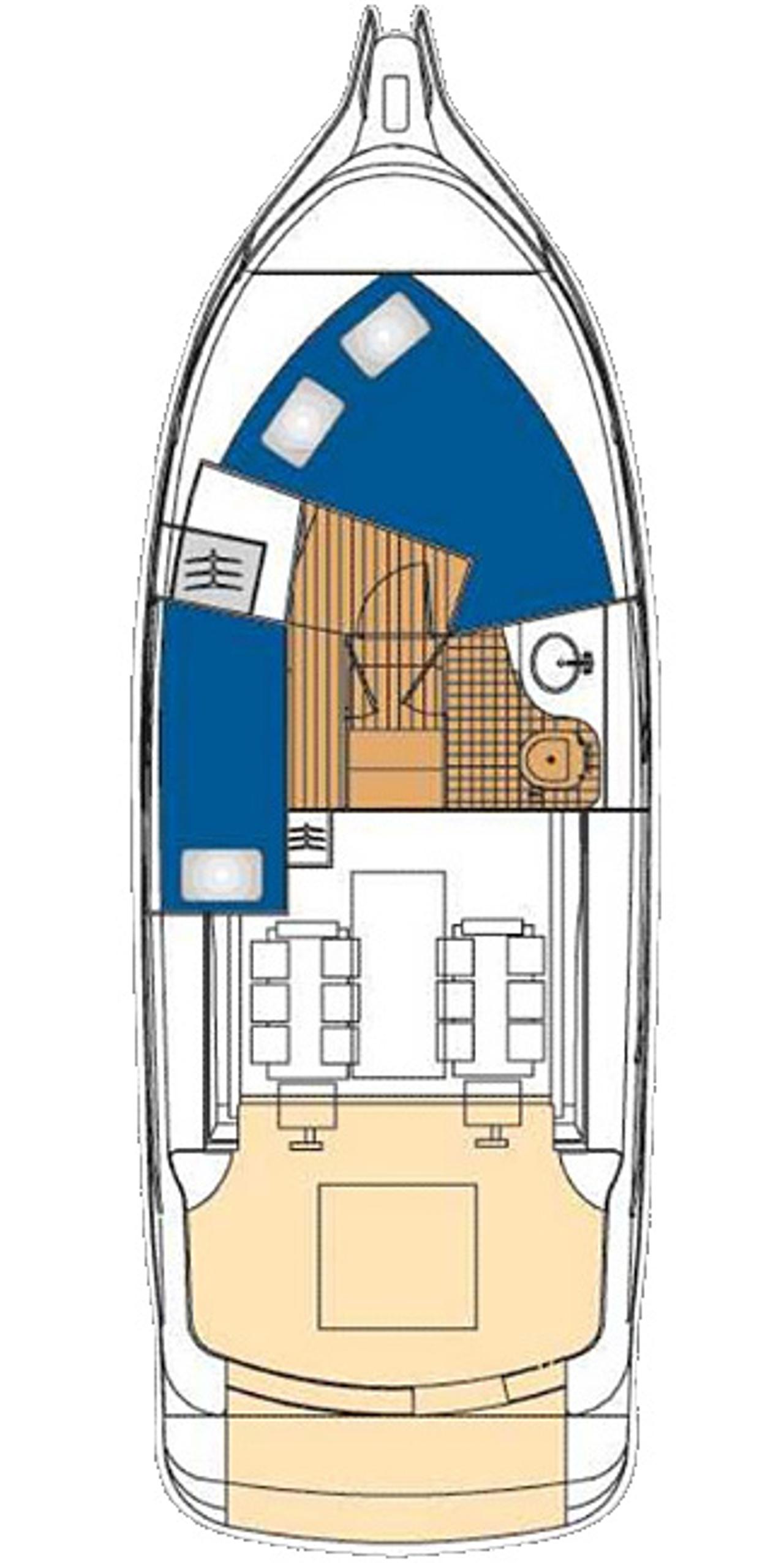 Charter Vektor 950 "Dugi II" in Biograd na Moru | Nautilus - Slika 2