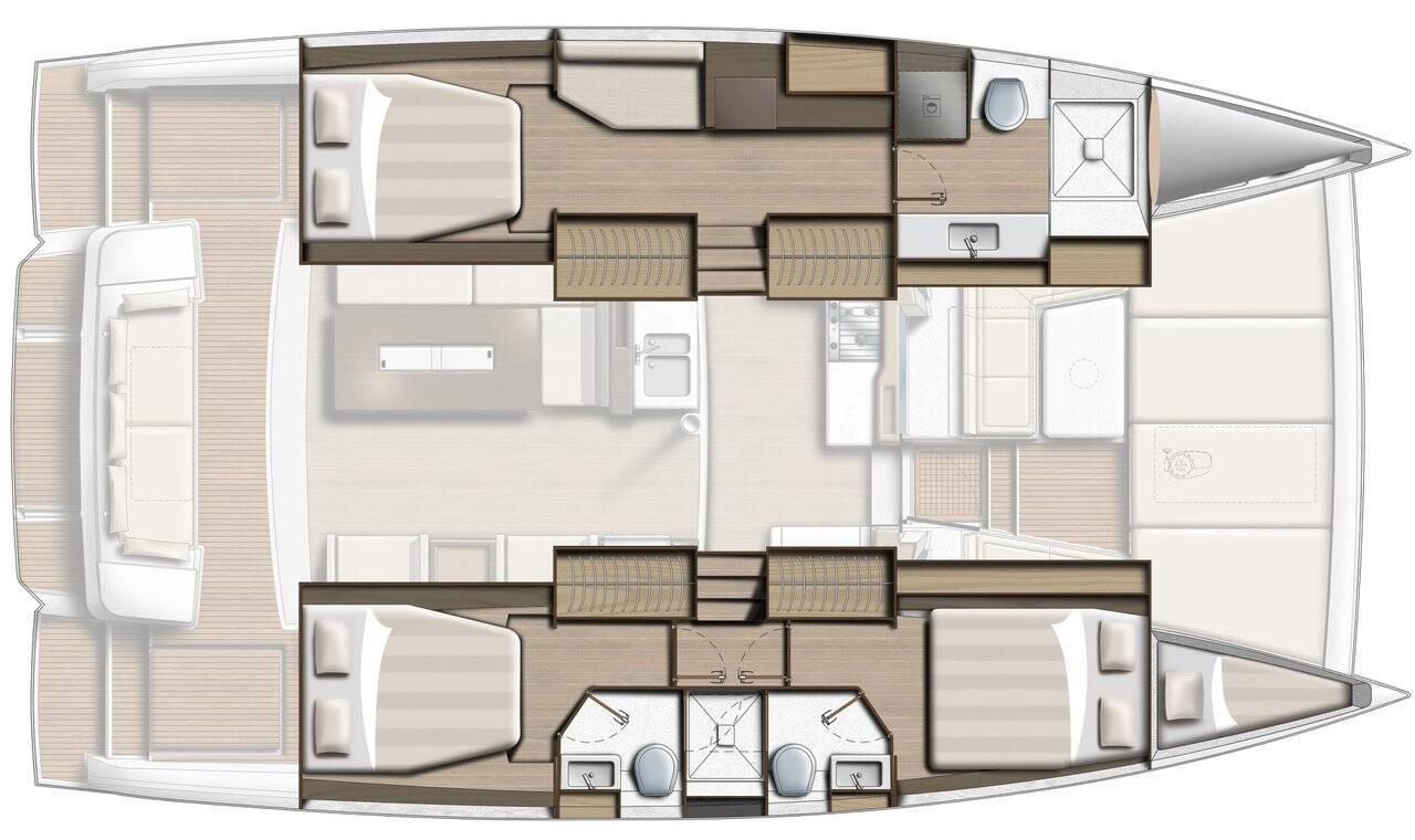 Charter Bali 4.2 "Ema" in Šibenik | Nautilus - Slika 2