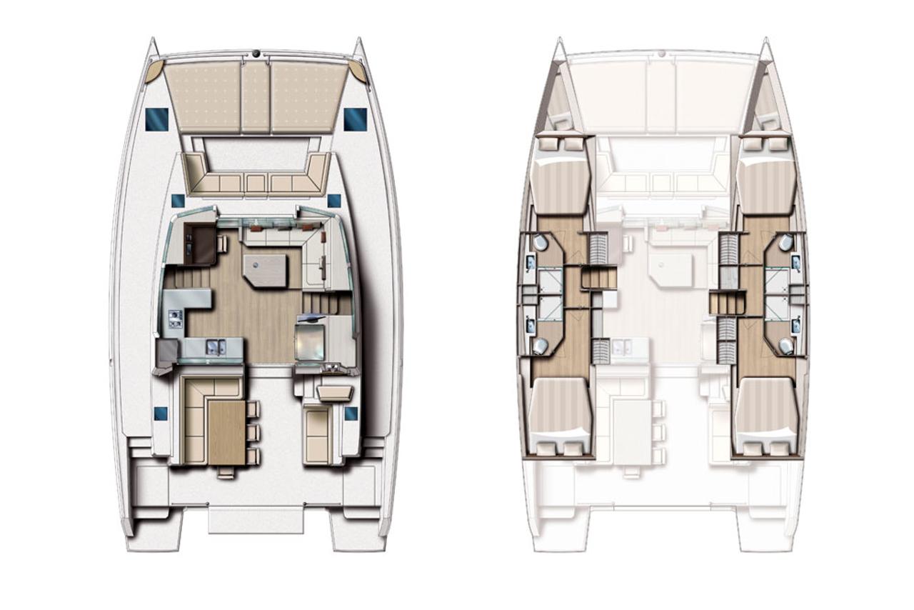 Charter Bali 4.5 - 4 + 2 cab. "Sylvester" in Šibenik | Nautilus - Slika 2
