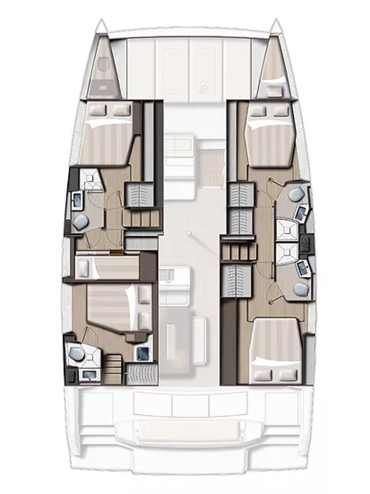 Charter Bali 4.6 - 5 + 1 cab. "Acrux" in Biograd na Moru | Nautilus - Slika 2