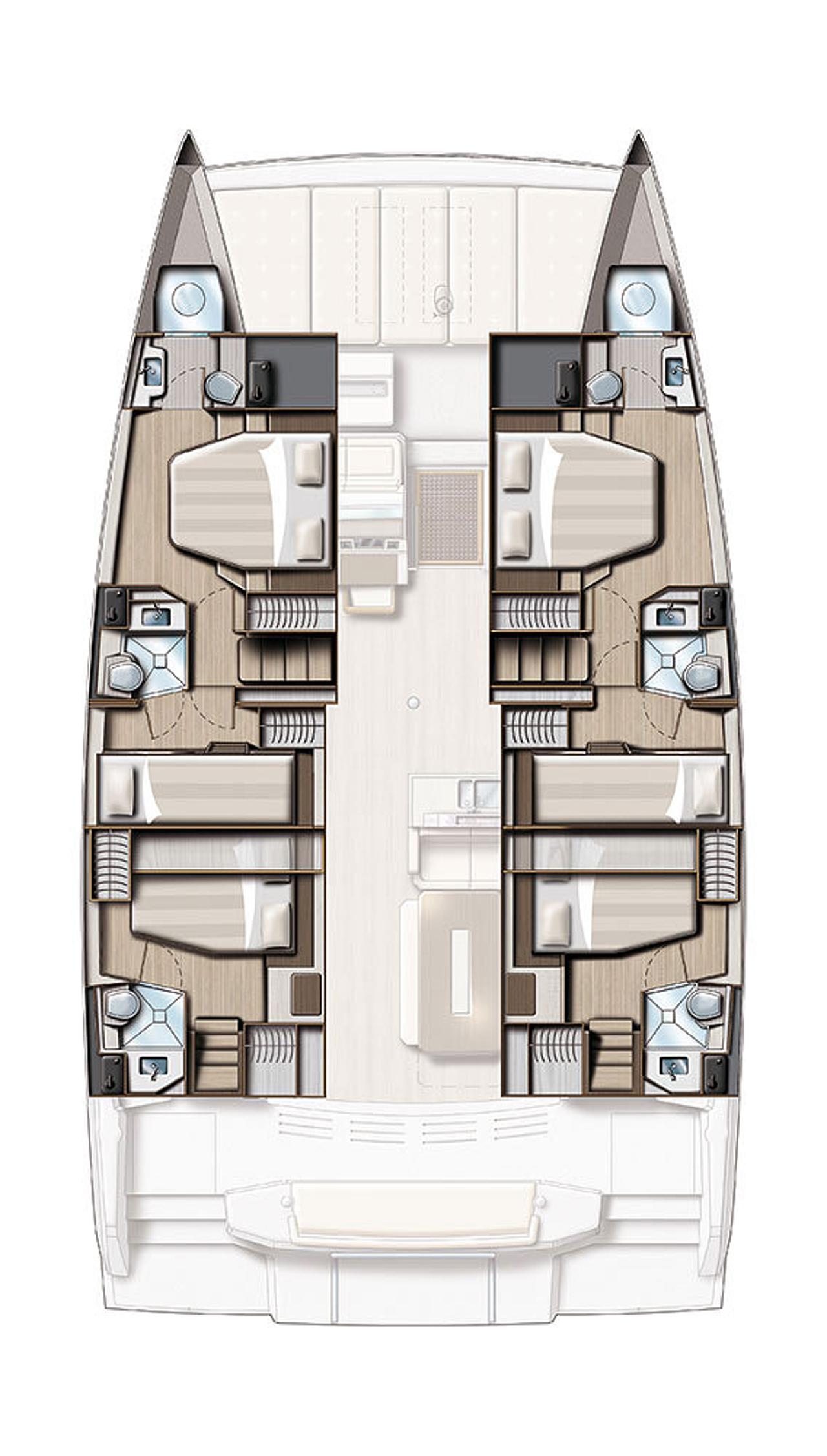 Charter Bali 4.8 - 6 cab. "Vaya Con Dios" in Kaštela | Nautilus - Slika 2