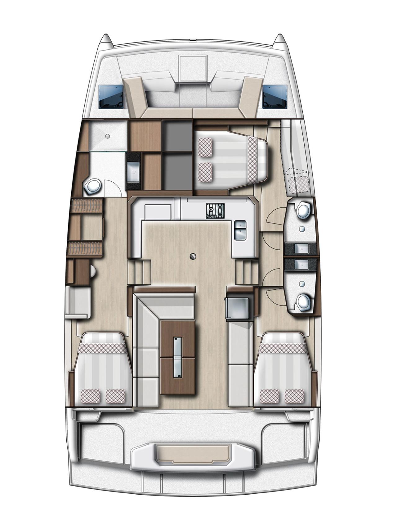 Charter Bali Catspace OW "Playtime - OW" in Sukošan | Nautilus - Slika 2