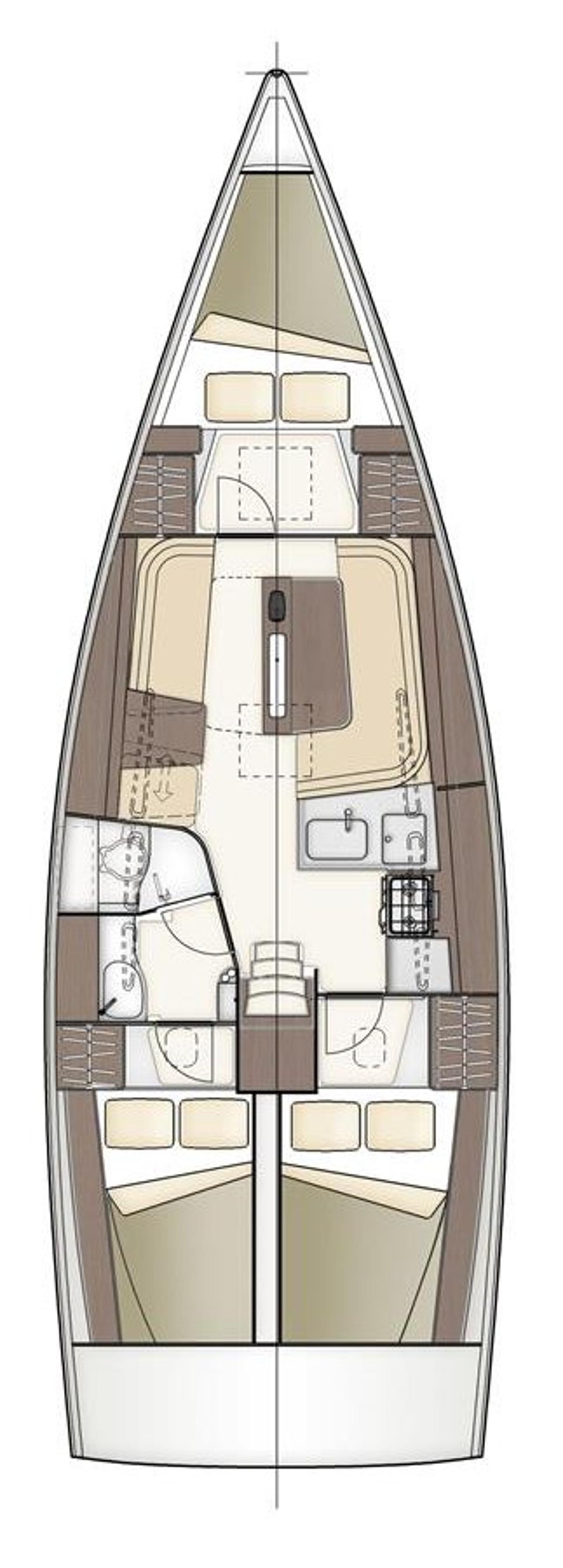 Charter Dehler 38 "Redshift" in Biograd na Moru | Nautilus - Slika 2