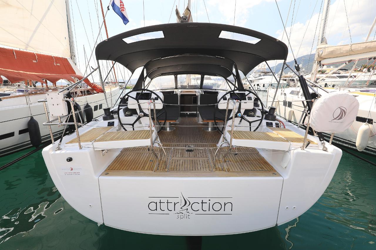 Charter Hanse 508 - 5 + 1 cab. "Attraction" in Seget Donji | Nautilus - Slika 4