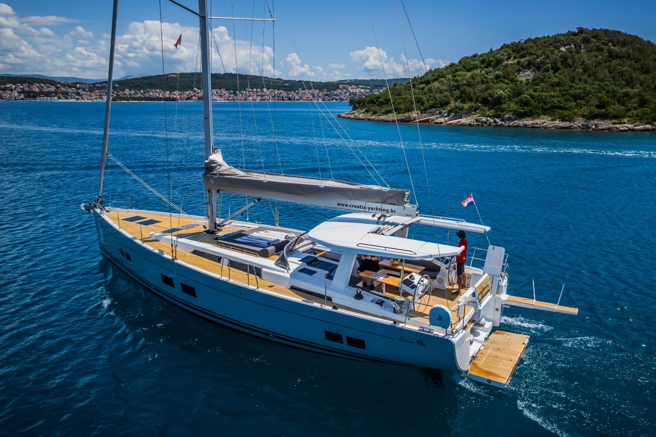 Charter Hanse 588 - 3 + 1 cab. "Oceanelle" in Seget Donji | Nautilus - Slika 3
