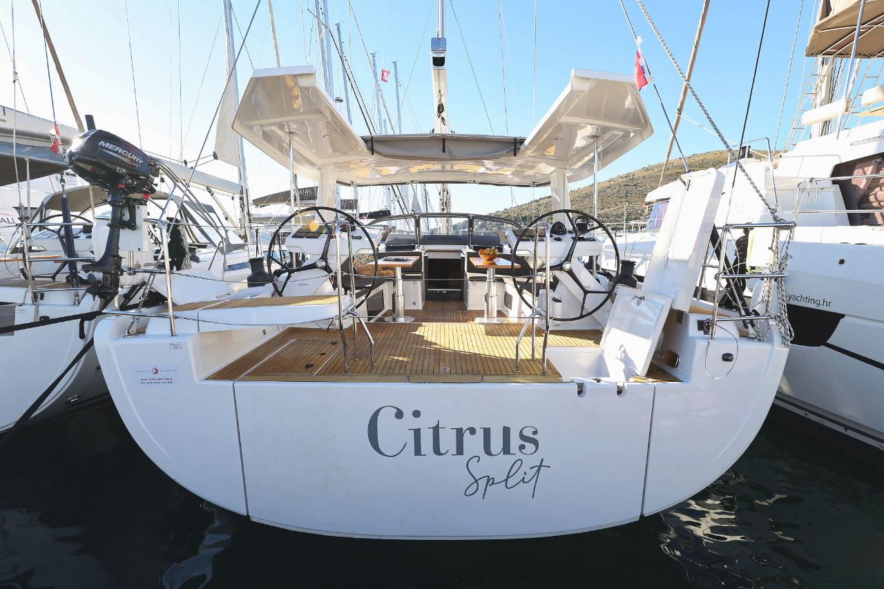Hanse 588 - 5 + 1 cab. - Citrus - Trogir, Yachtclub Seget (Marina Baotić)