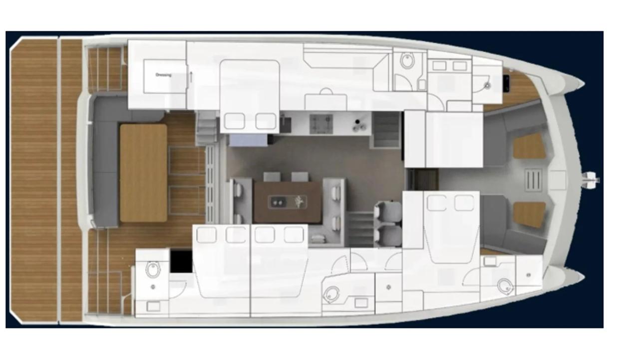 Najam Aventura 50 - 4 + 1 cab. "Kamchatka" u destinaciji Alimos | Nautilus - Slika 3