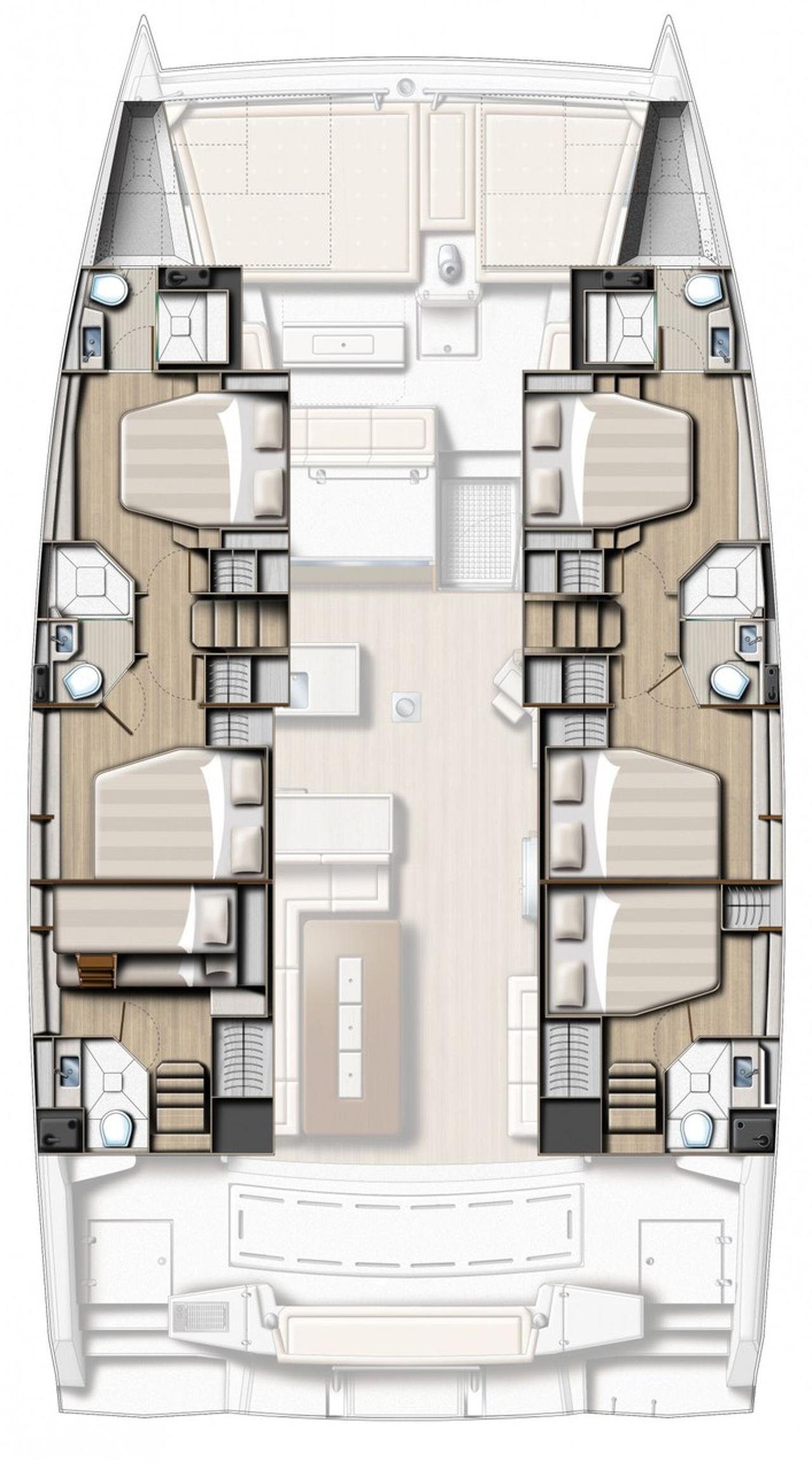 Najam Bali 5.4 - 5 cab. "Libra" u destinaciji Alimos | Nautilus - Slika 2