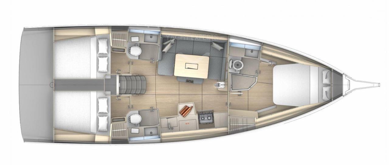 Najam Dufour 41 - 3 cab. "MEMORIES" u destinaciji Kos | Nautilus - Slika 2