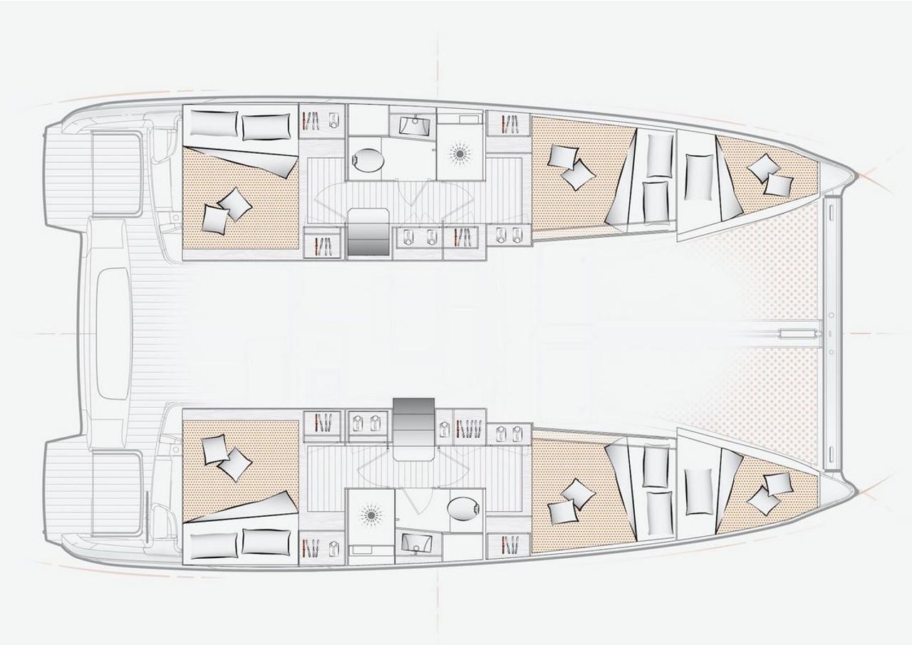 Najam Excess 11 - 4 cab. "Phos" u destinaciji Municipal Unit of Lefkada | Nautilus - Slika 3