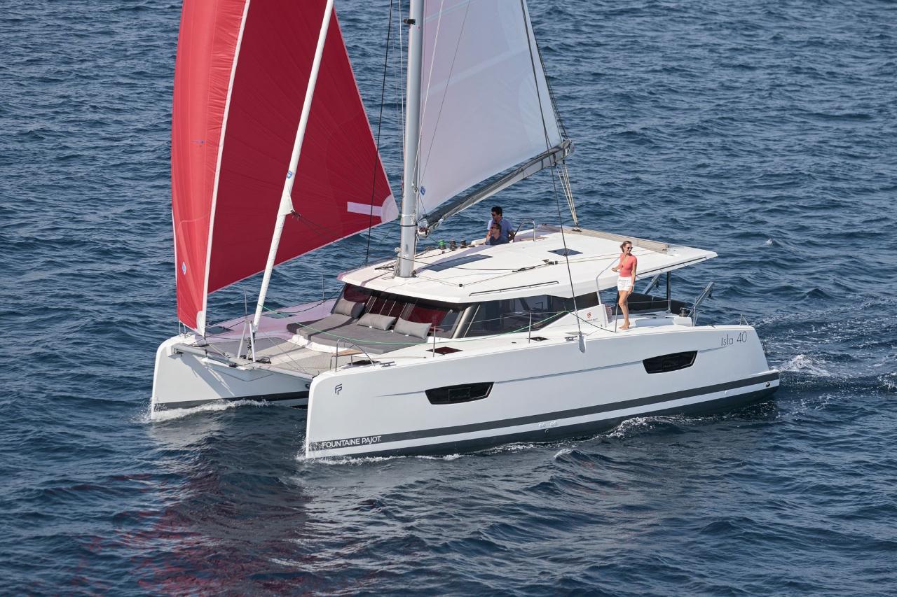 Najam Fountaine Pajot Isla 40 - 4 + 1 cab. "Aifos" u destinaciji Lavreotiki Municipal Unit | Nautilus - Slika 3