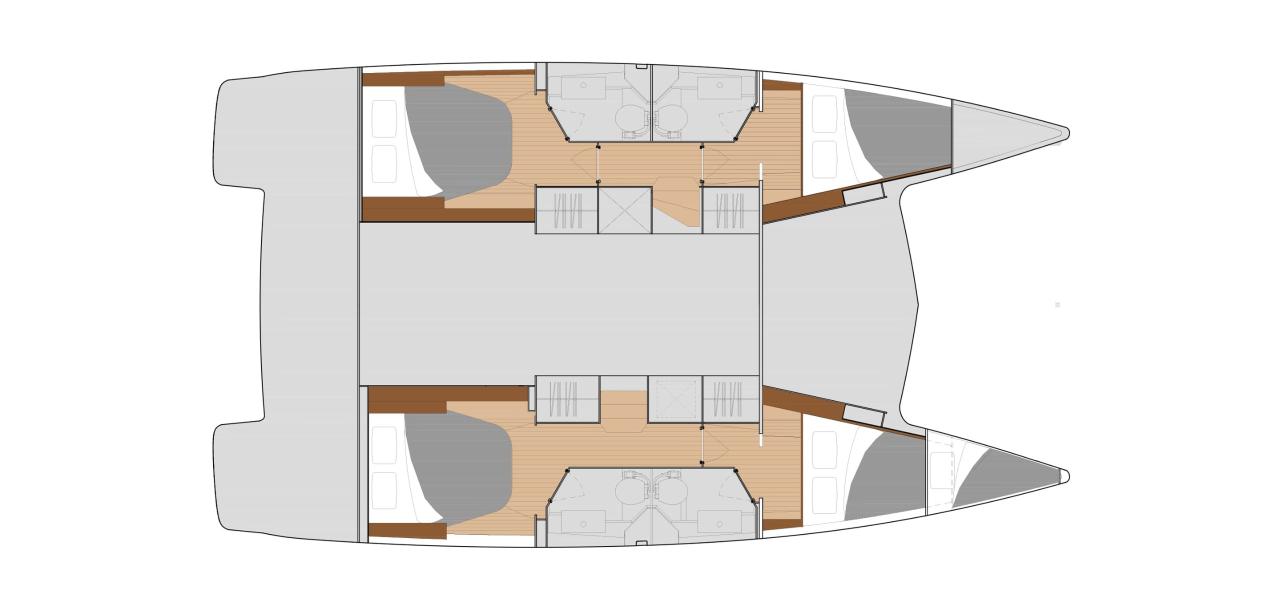 Charter Fountaine Pajot Isla 40 - 4 + 1 cab. "First Step" in Skradin | Nautilus - Slika 3