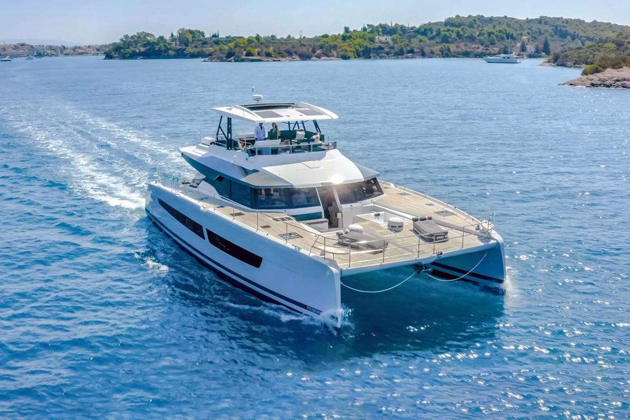 Charter Fountaine Pajot Power 67 "Ariva" in Krf | Nautilus