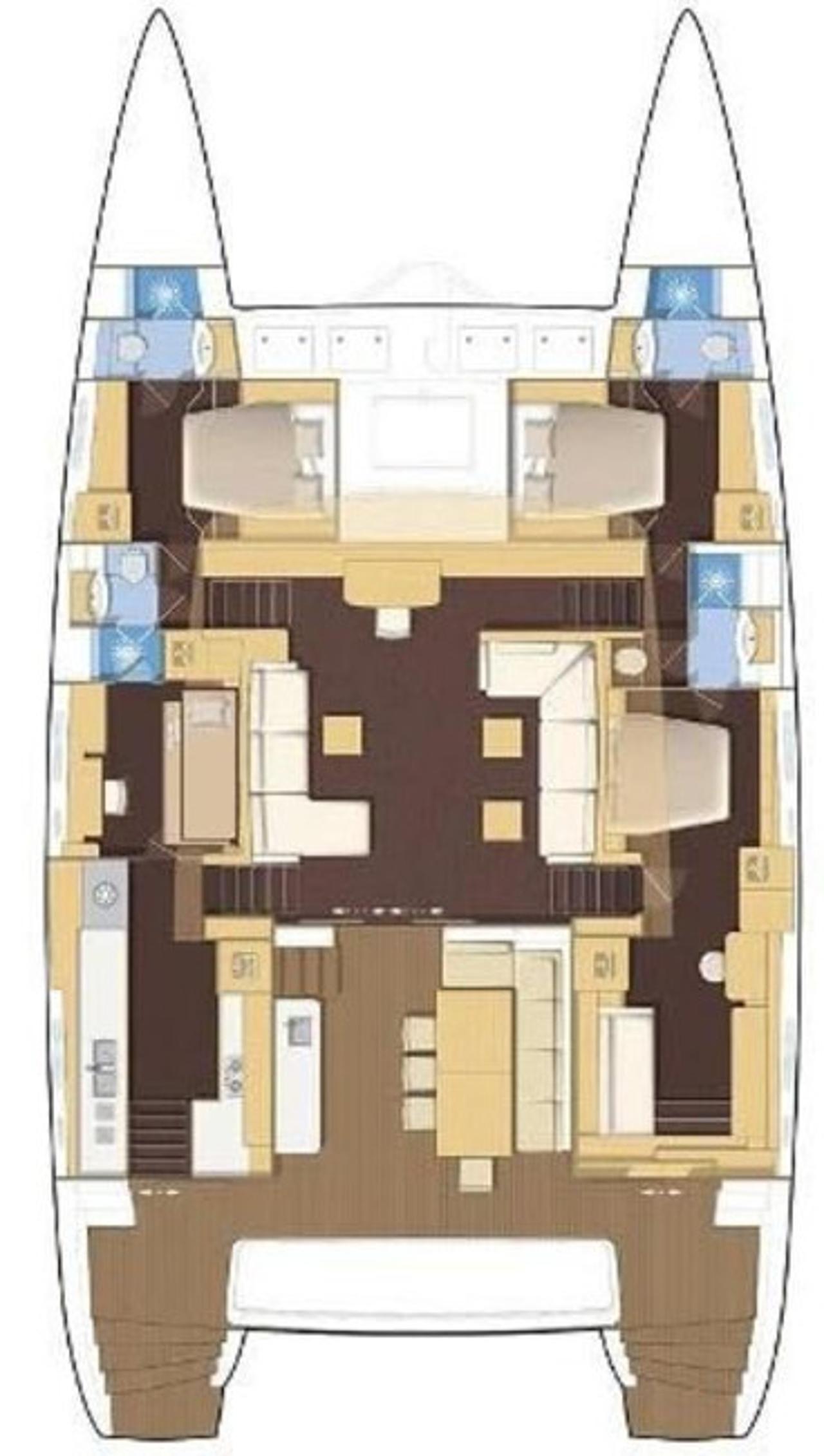 Najam Lagoon 620 "Nova" u destinaciji Alimos | Nautilus - Slika 2