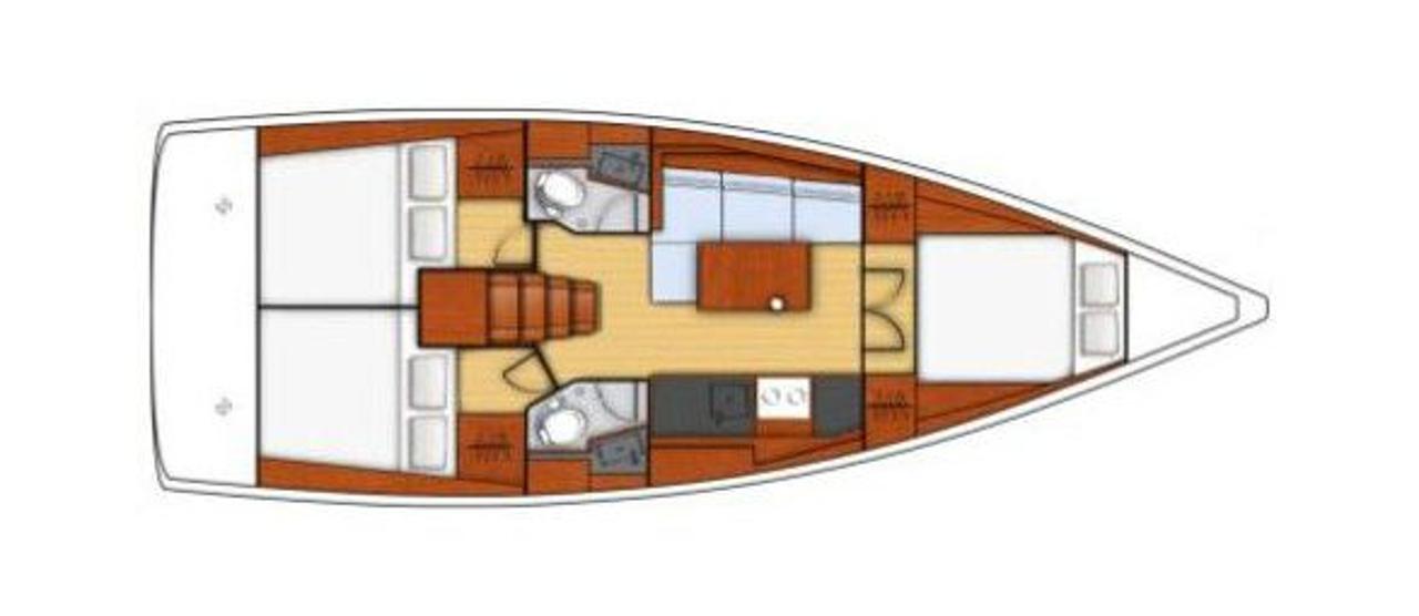 Charter Oceanis 38.1 "Philyra" in Municipal Unit of Lefkada | Nautilus - Slika 3