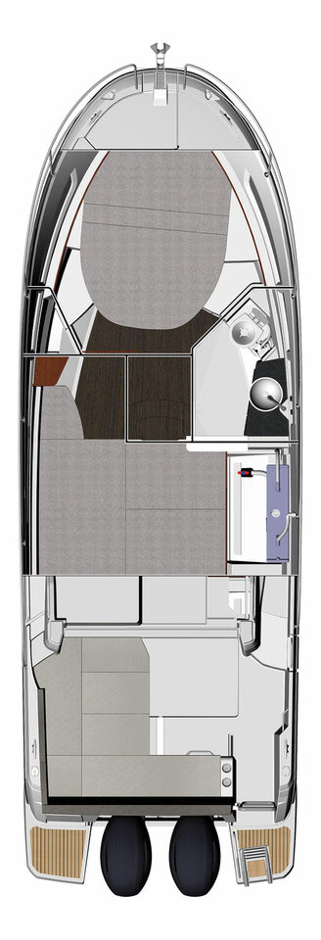 Najam Merry Fisher 895 - 2 cab. "Wind" u destinaciji Dubrovnik | Nautilus - Slika 2