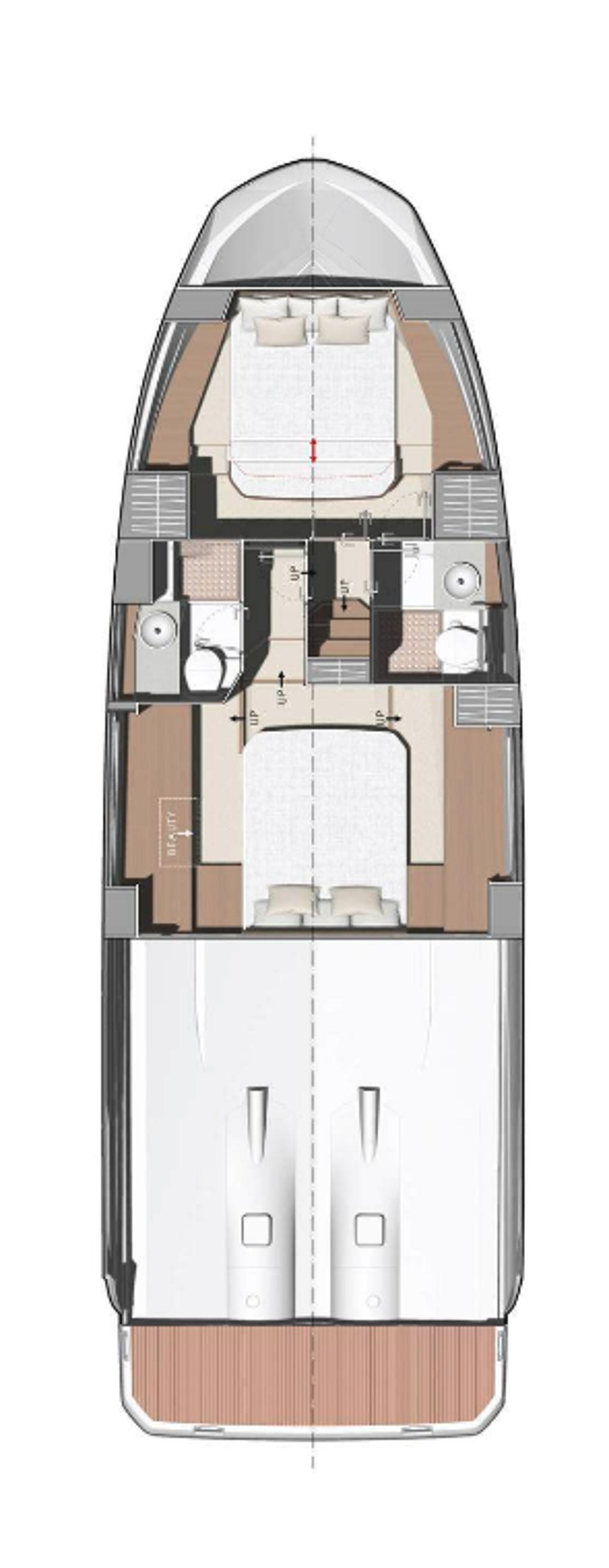 Najam Prestige 420 Fly - 2 cab. "Martin" u destinaciji Split | Nautilus - Slika 2