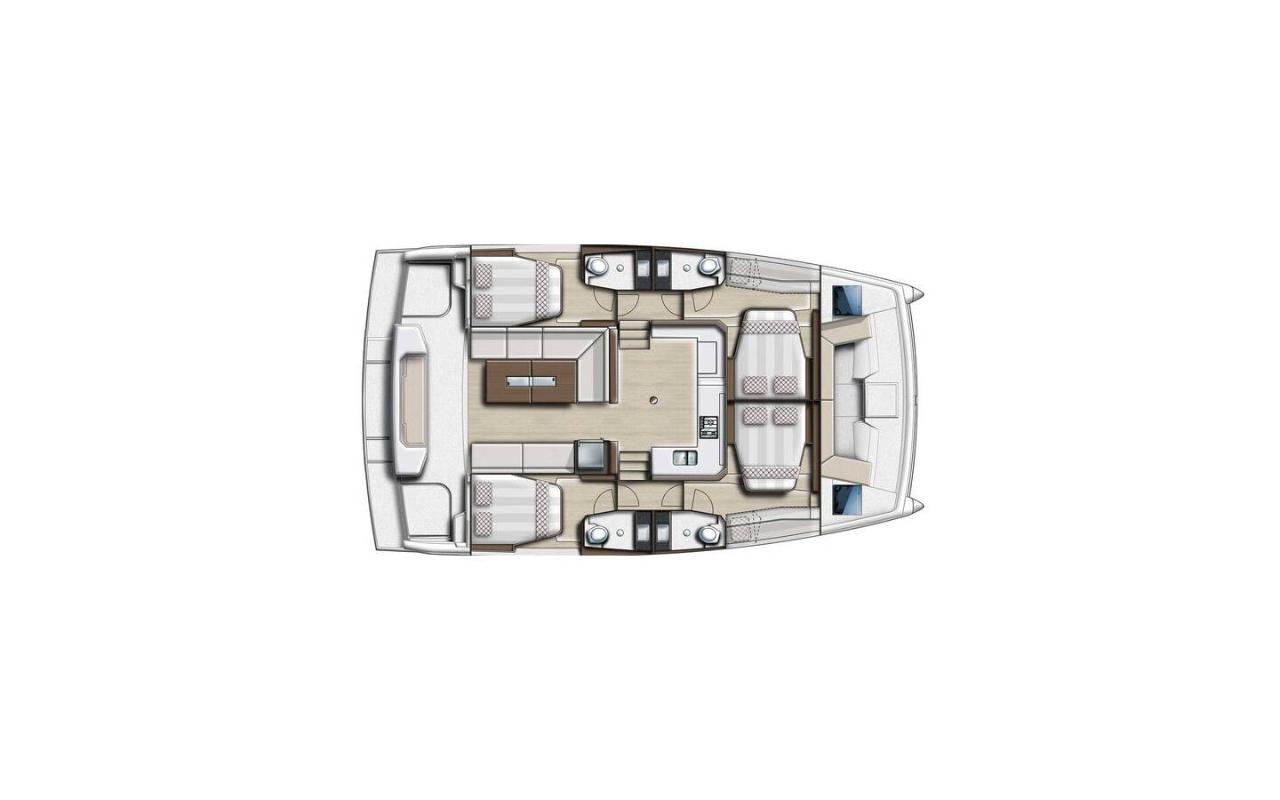 Noleggio Bali Catspace "Baby Shark" a Split | Nautilus - Slika 2