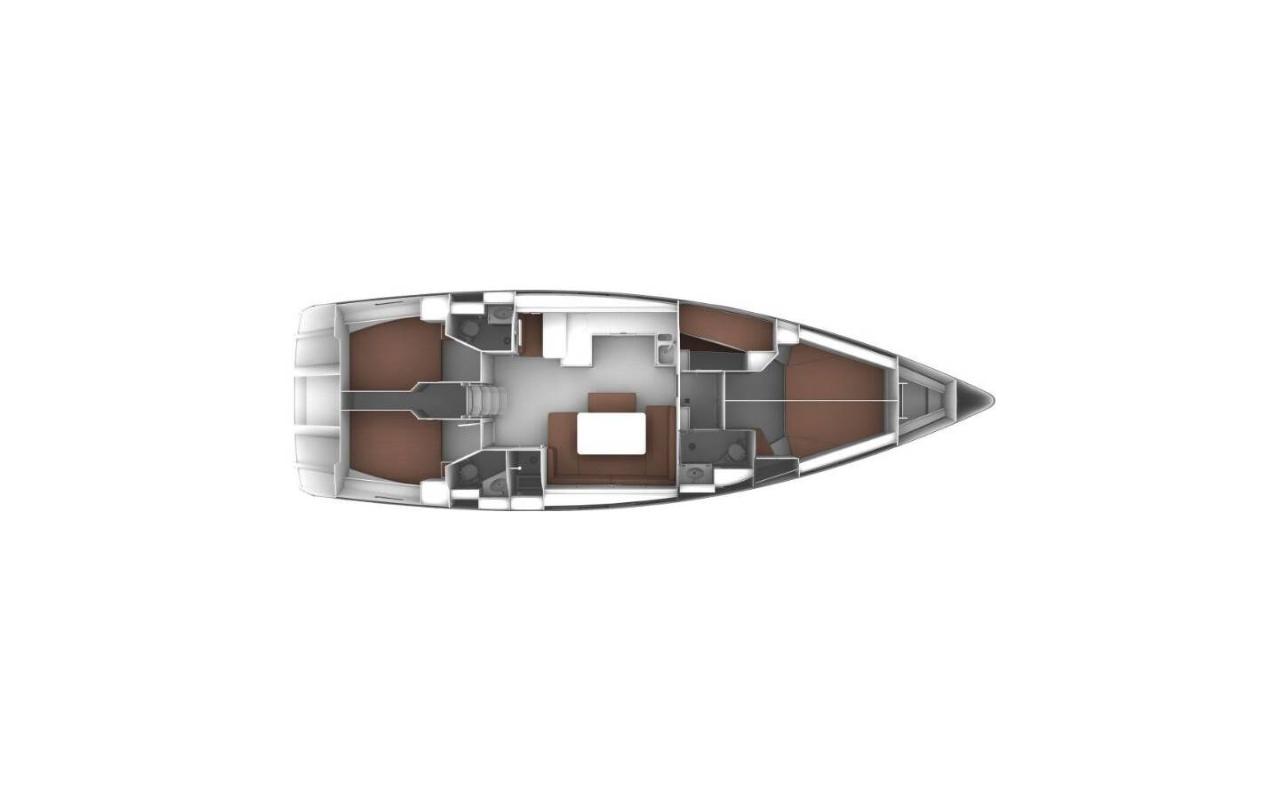 Najam Bavaria Cruiser 51 "Ivana" u destinaciji Split | Nautilus - Slika 2