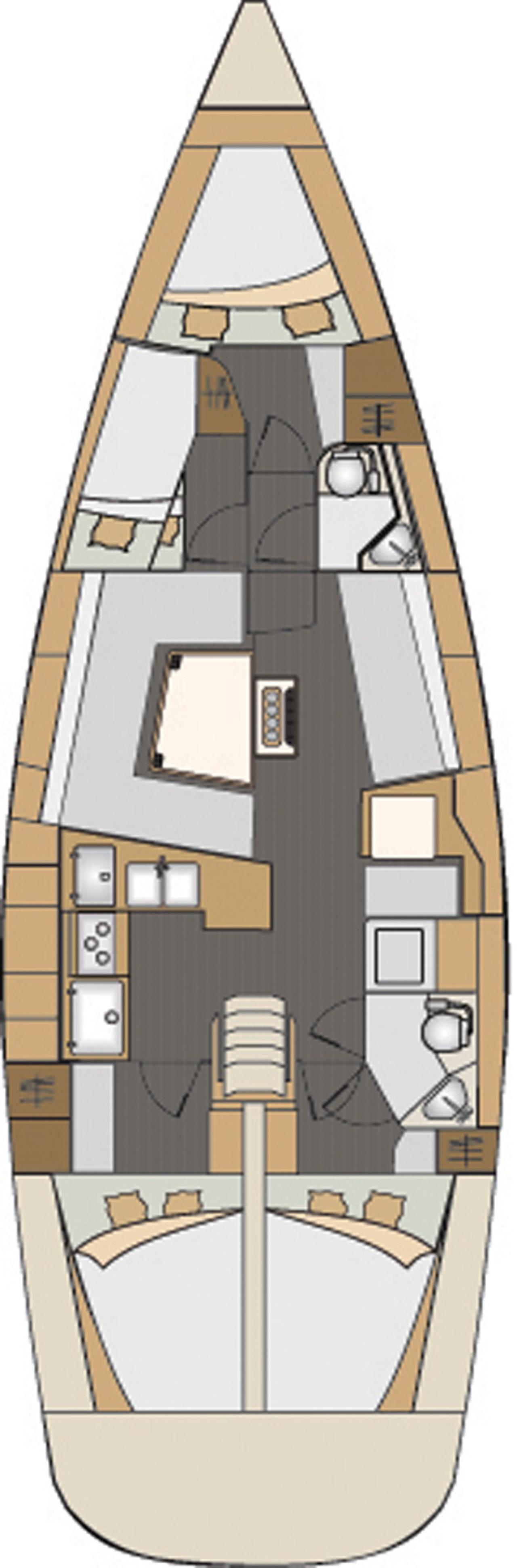 Charter Elan Impression 45 "Anita" in Split | Nautilus - Slika 2