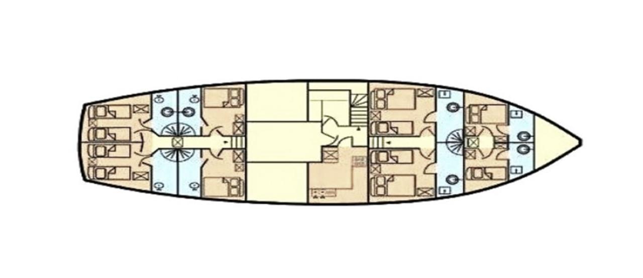 Charter Queen of Adriatic "Queen of Adriatic" in Kaštela | Nautilus - Slika 2