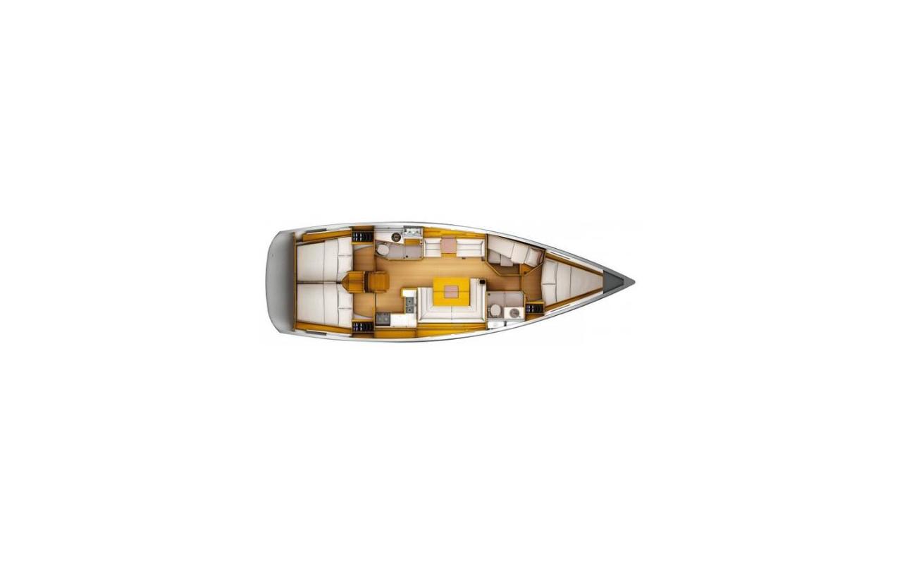 Najam Sun Odyssey 449 "Adria Wave" u destinaciji Split | Nautilus - Slika 2