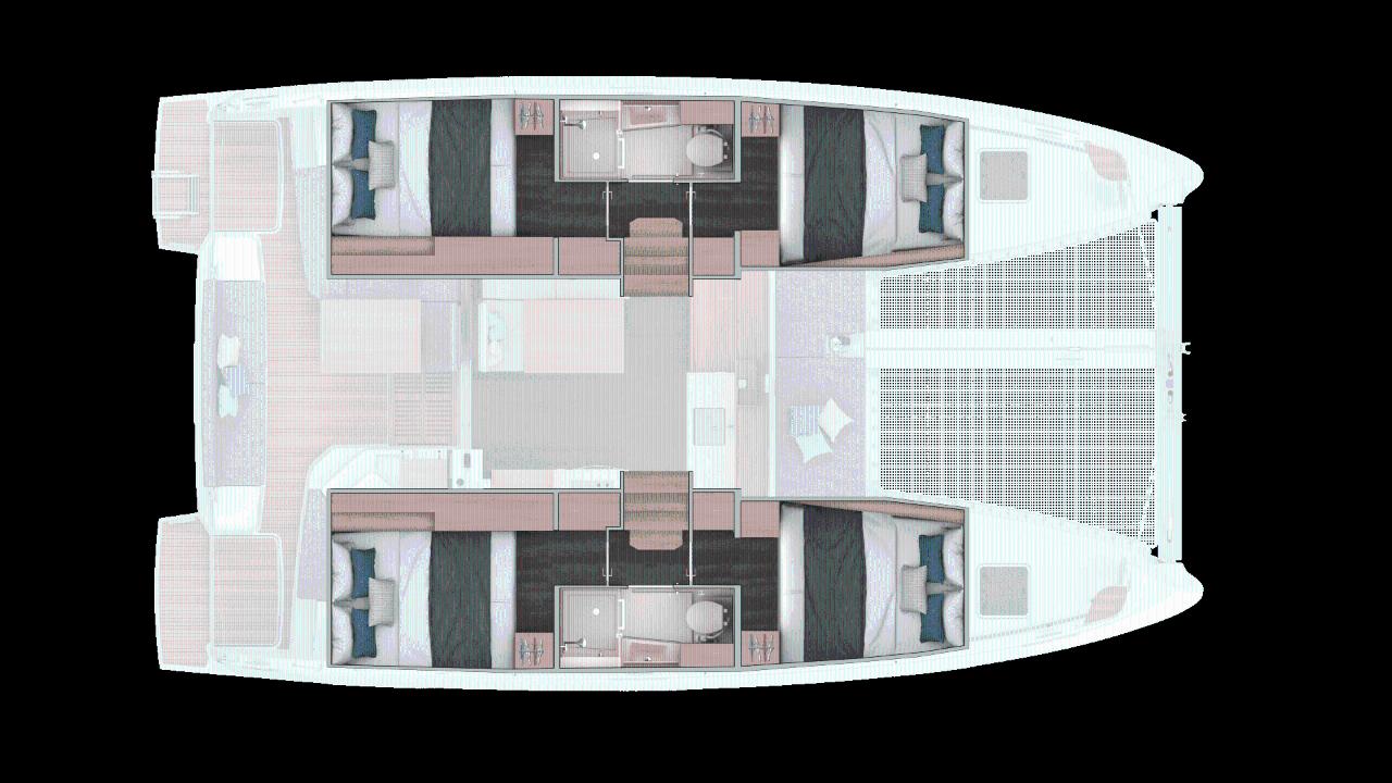 Najam Lagoon 38 - 4 + 2 cab. "Blue Horizon" u destinaciji Kaštela | Nautilus - Slika 2