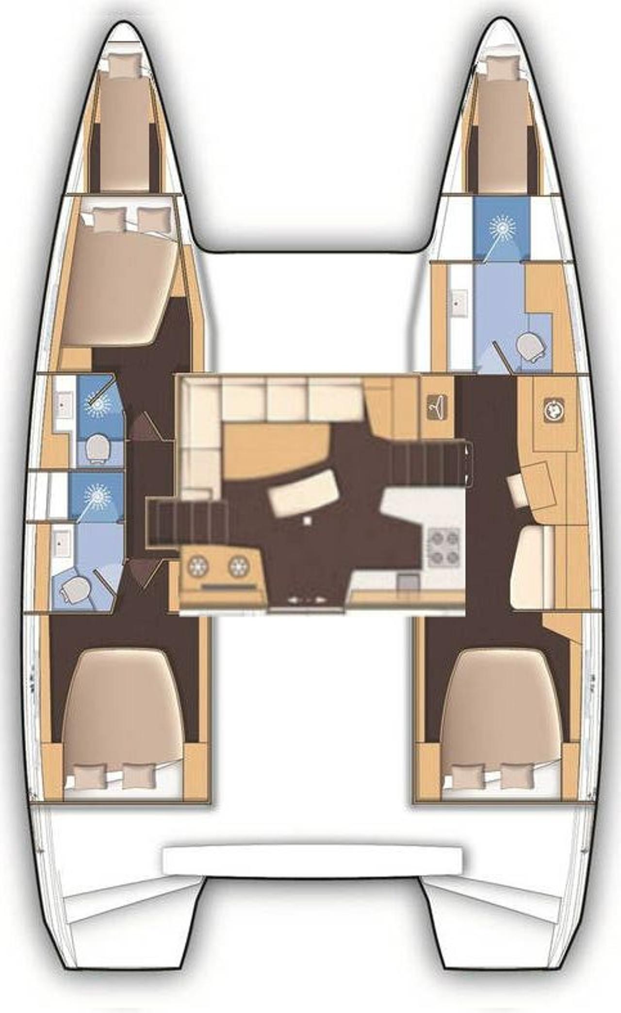 Najam Lagoon 42 OW "Sophie" u destinaciji Kaštela | Nautilus - Slika 2