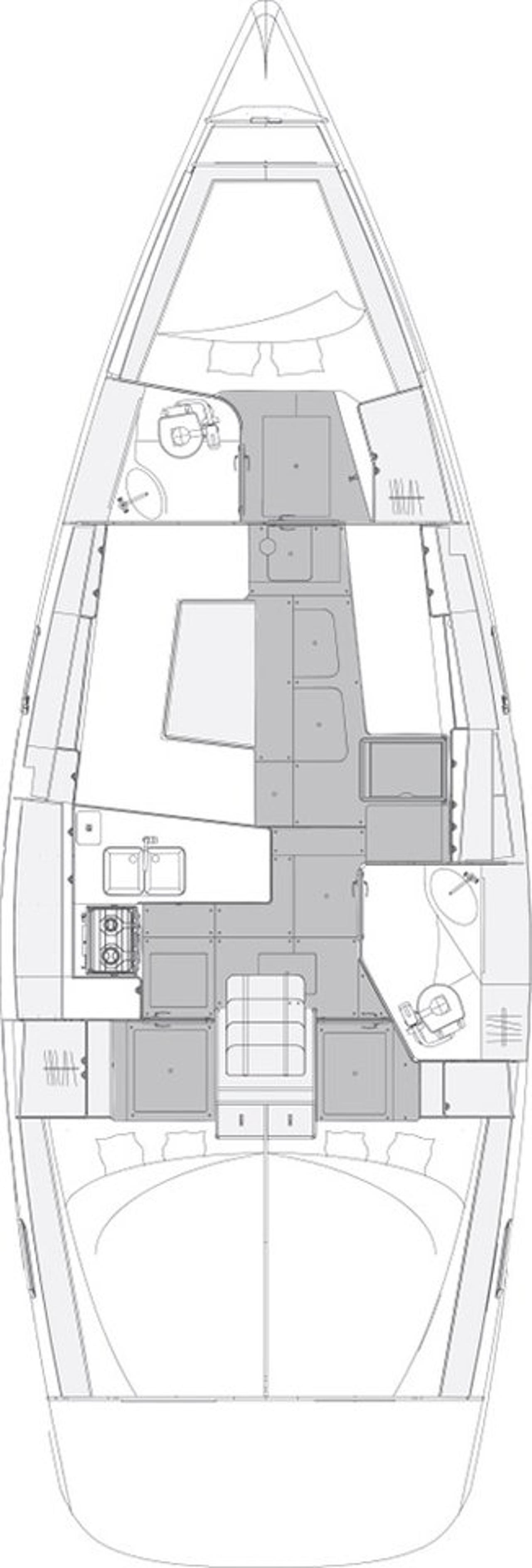 Charter Elan Impression 40.1 "Fuga" in Punat | Nautilus - Slika 2