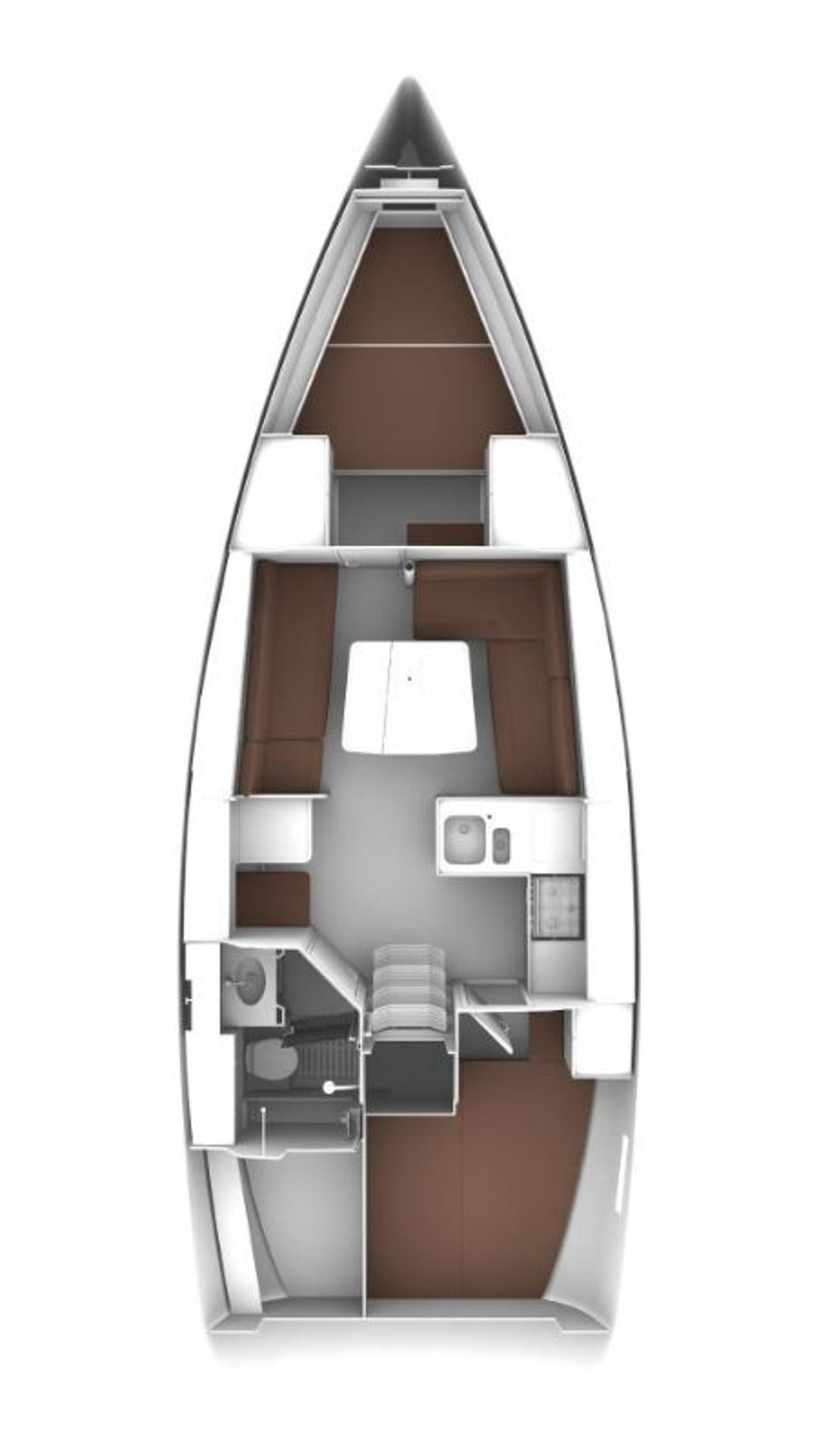 Najam Bavaria Cruiser 37 - 2 cab. "Kata" u destinaciji Pula | Nautilus - Slika 2